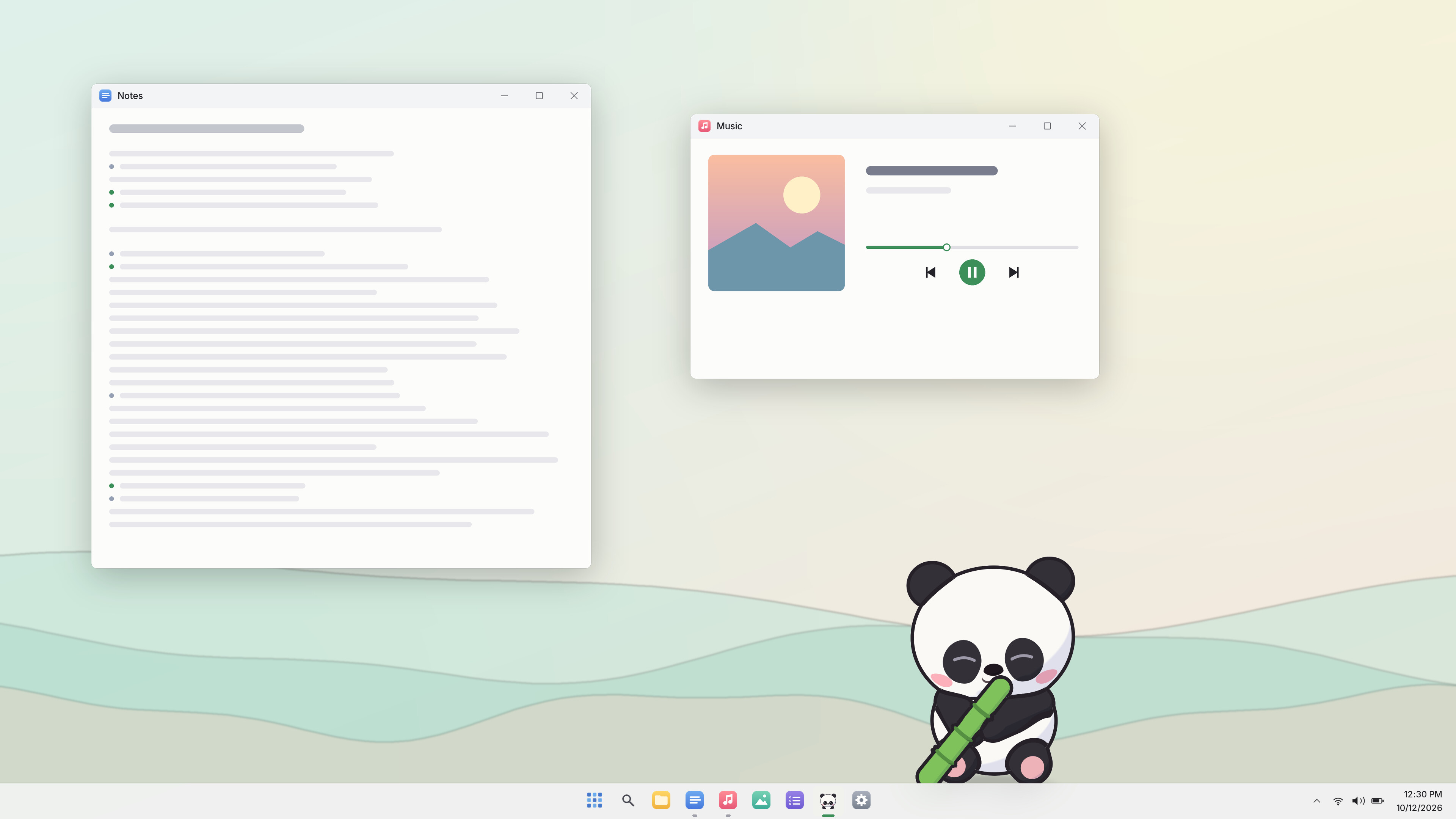 Roly-Poly Panda: Desktop Pet screenshot 3