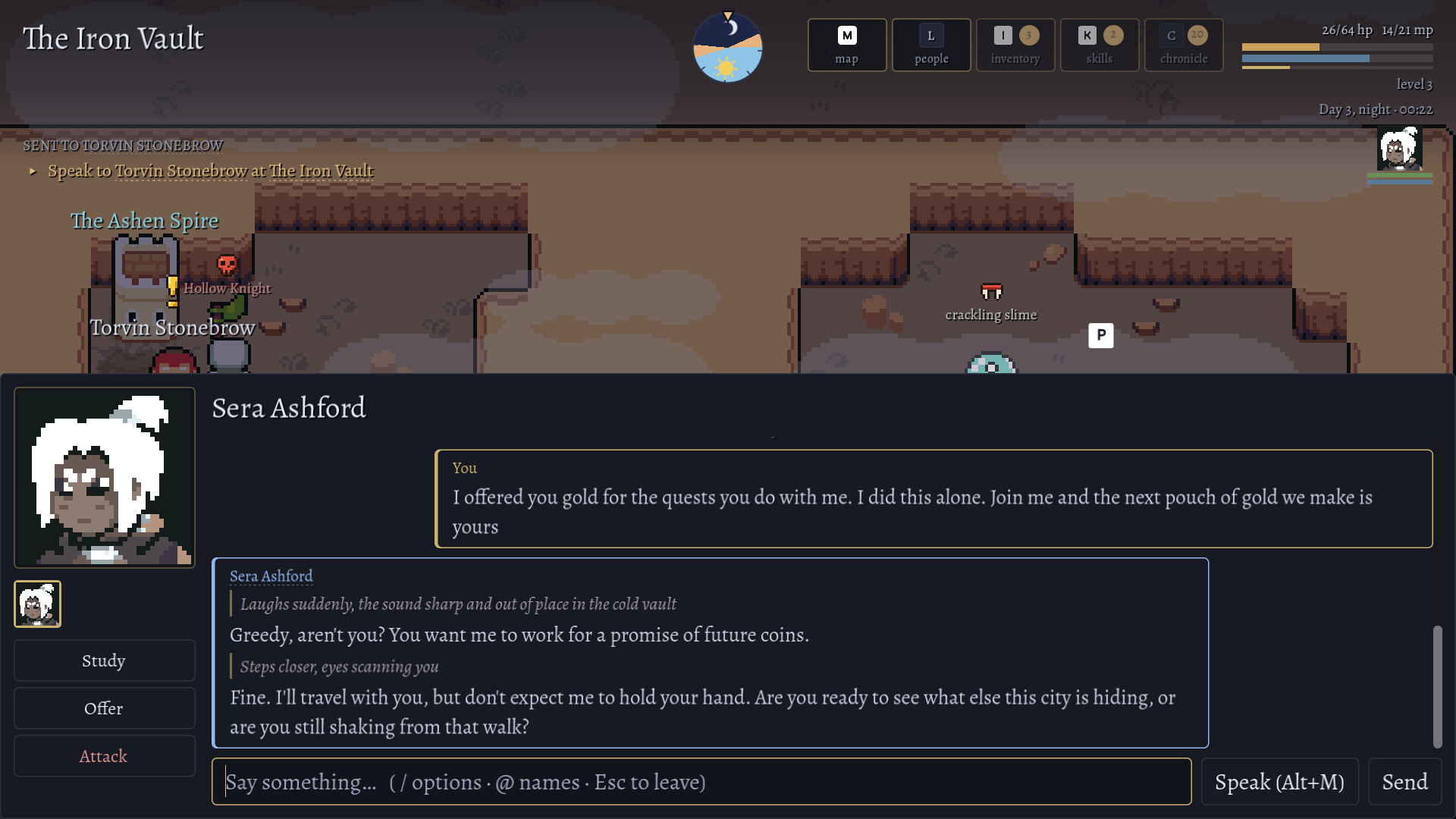 Someone Else's War: An Isekai RPG screenshot 3