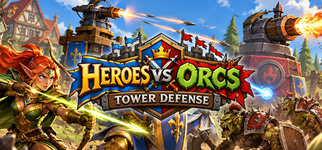 Cover art from Heroes vs Orcs: Tower Defense