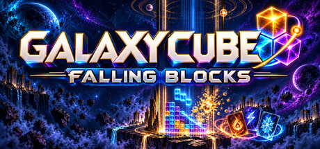 Cover art from Galaxy Cube: Falling Blocks