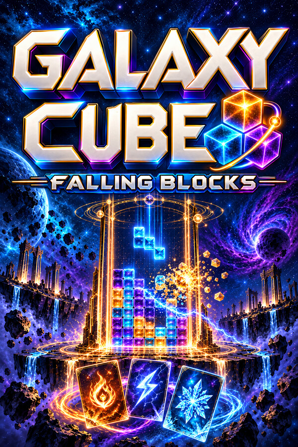 Galaxy Cube: Falling Blocks