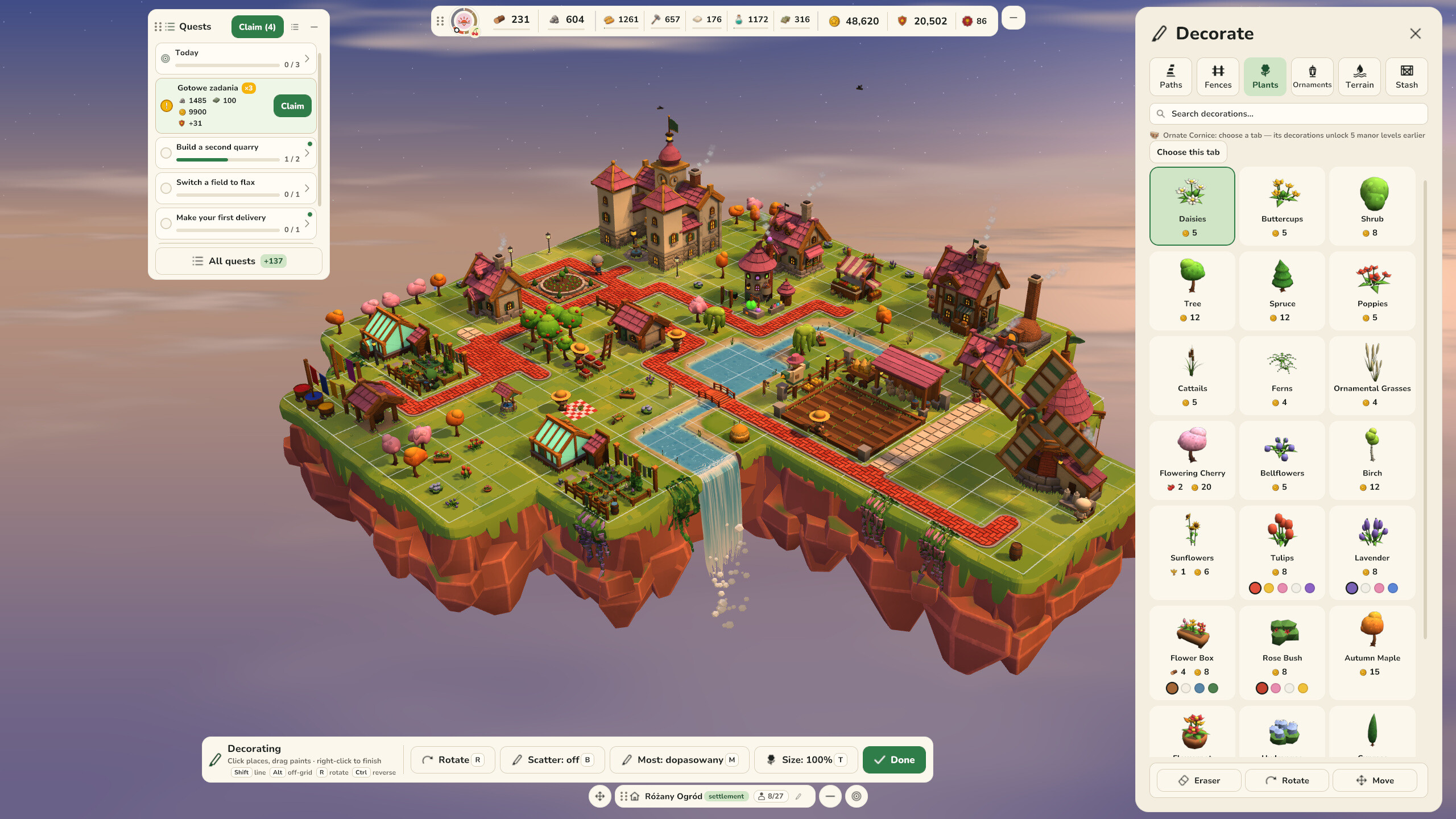 Hoverwick: Village in the Sky screenshot 2