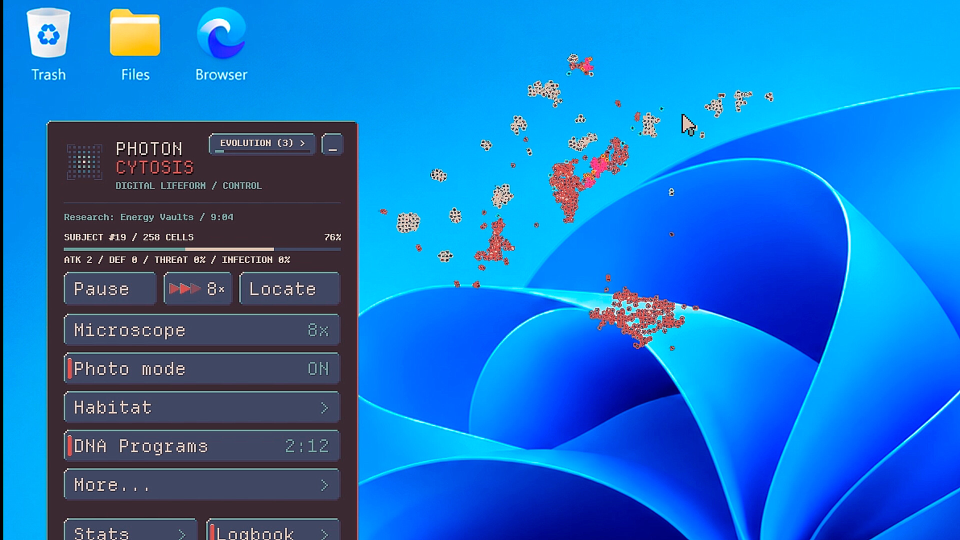 Photoncytosis screenshot 2