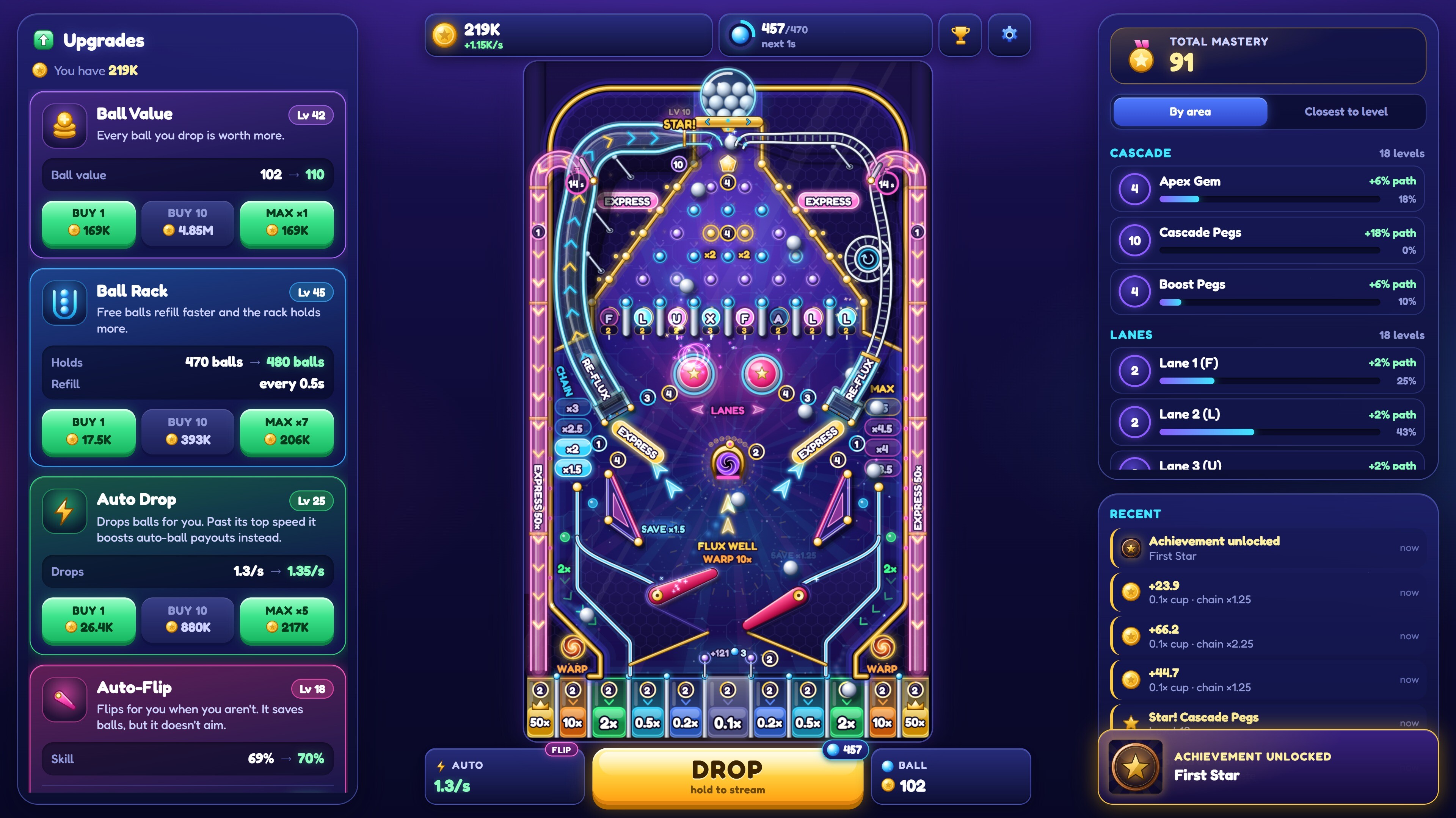 Flux Fall screenshot 4