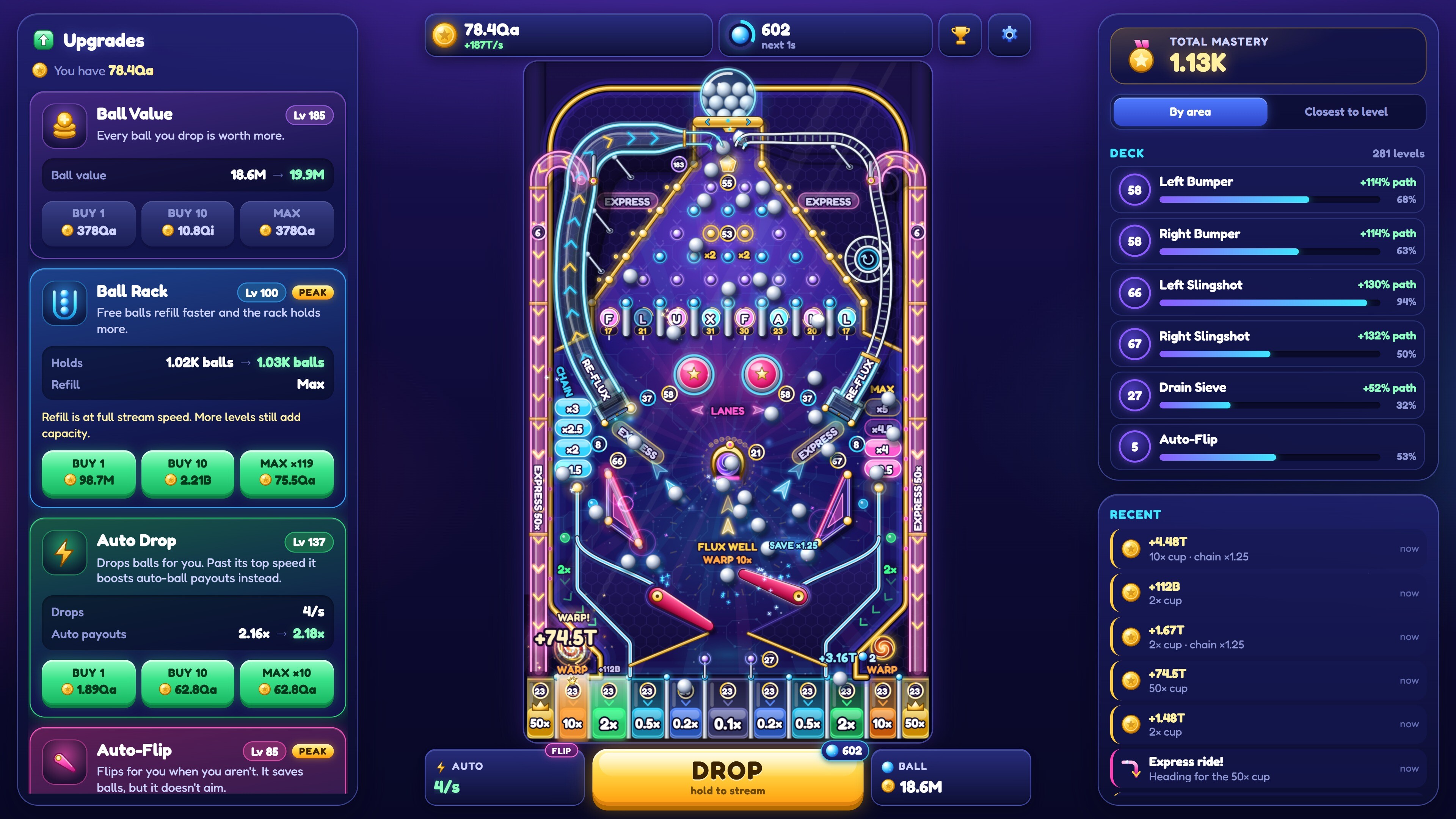 Flux Fall screenshot 3