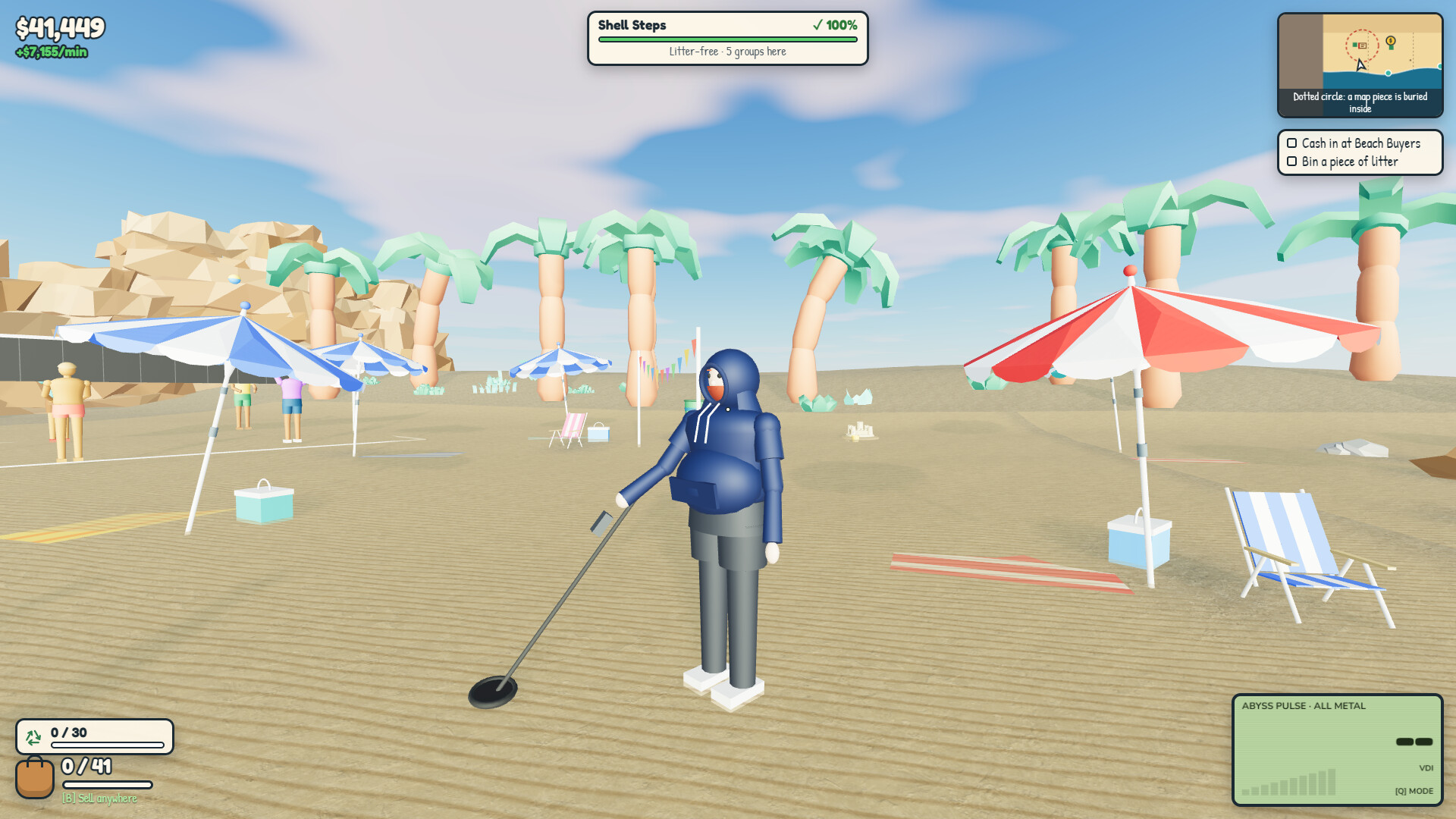 Metal Detector Simulator trailer