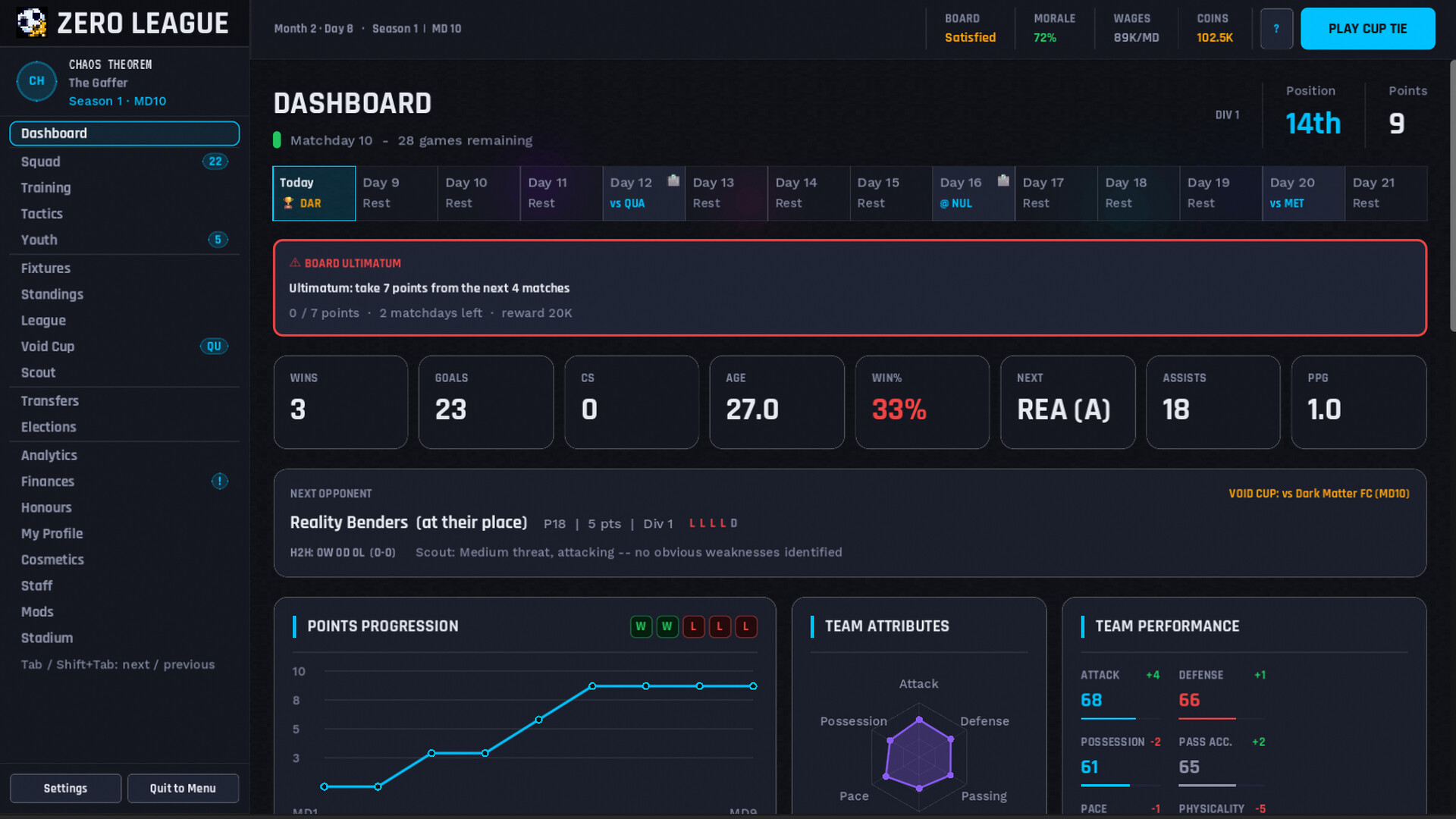 Zero League screenshot 3