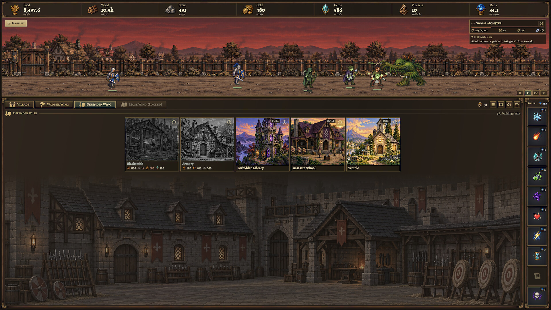 Amberfall: Village Defense screenshot 3