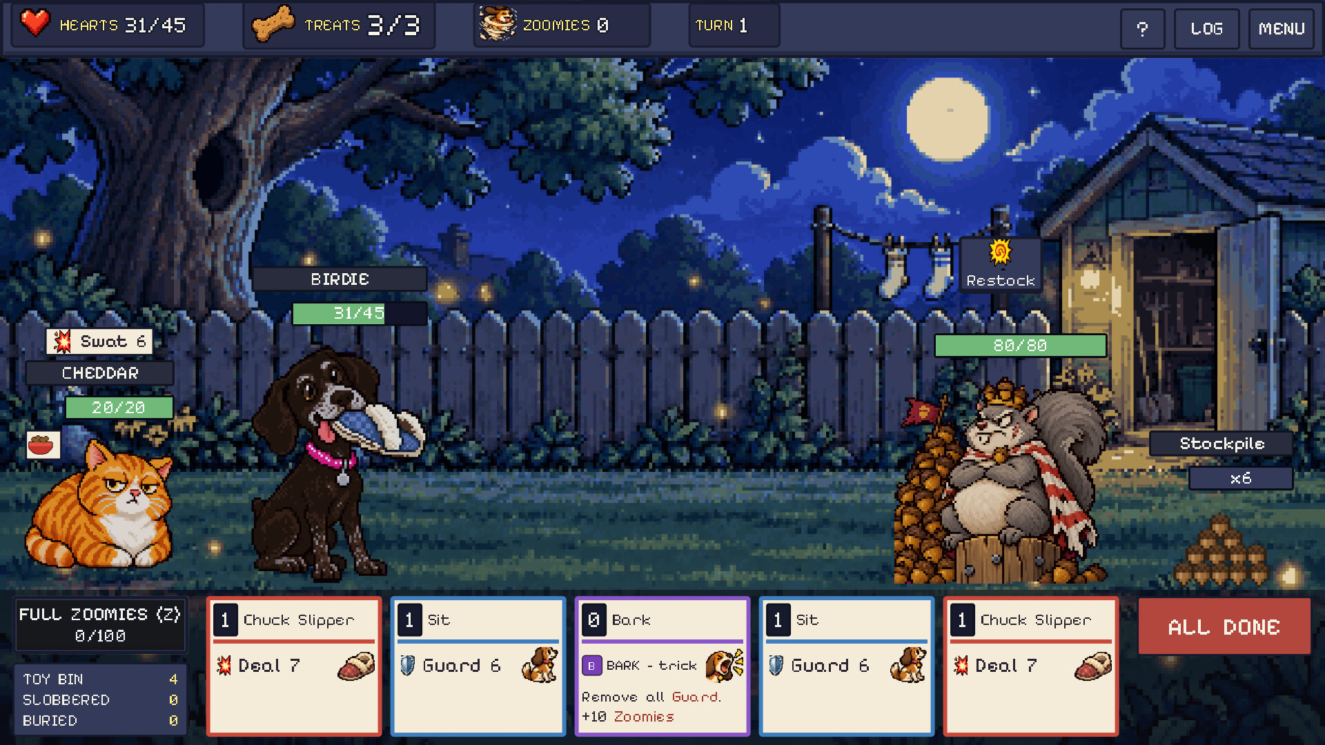 Birdie's Backyard Battle screenshot 1