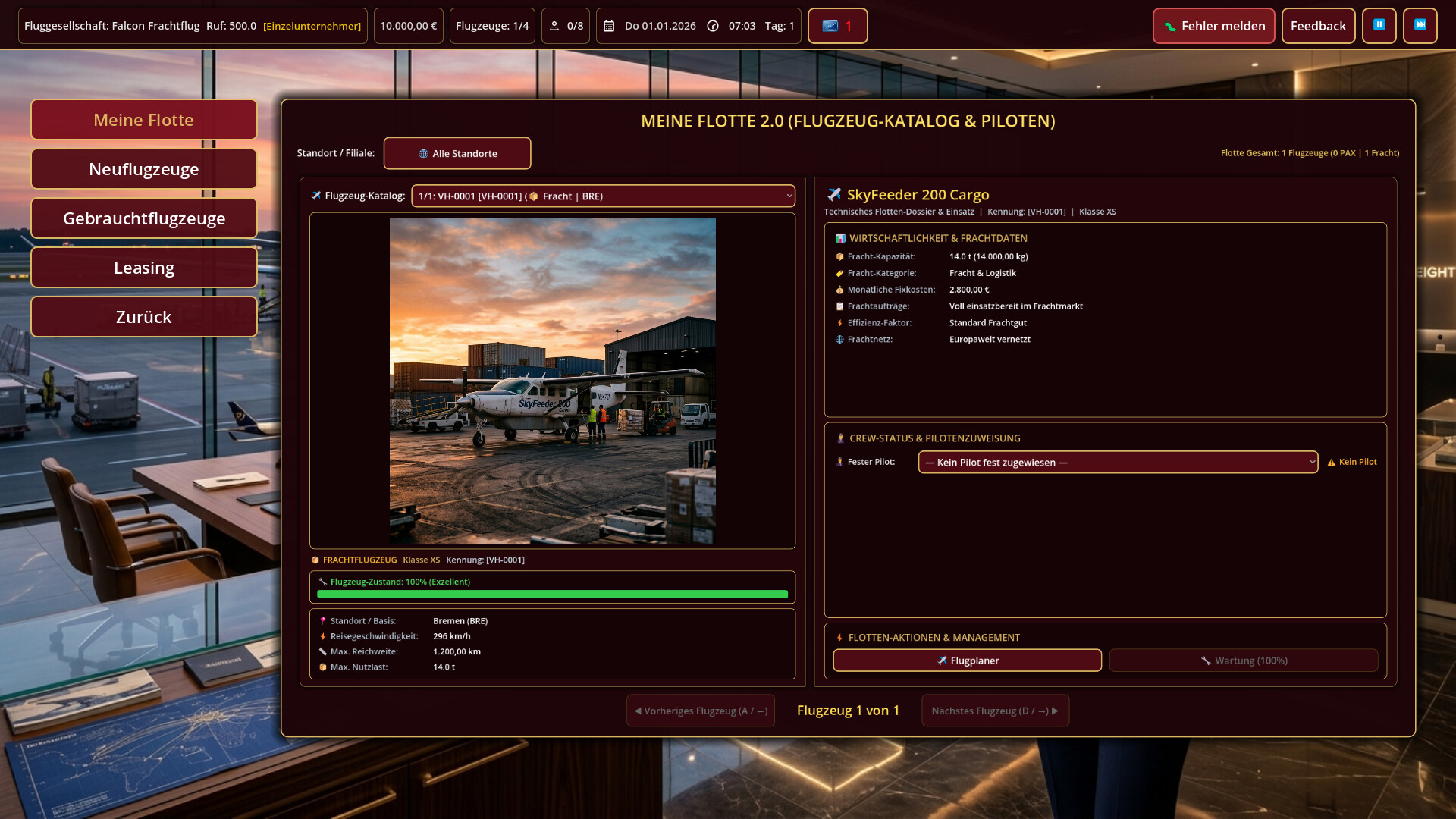 European Airfreight Tycoon screenshot 4
