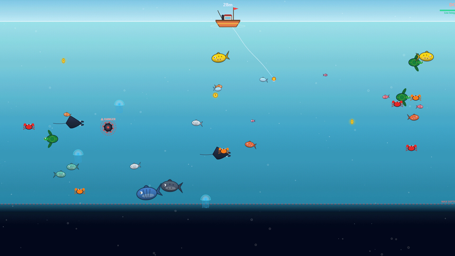 Deep Drift Fishing screenshot 3