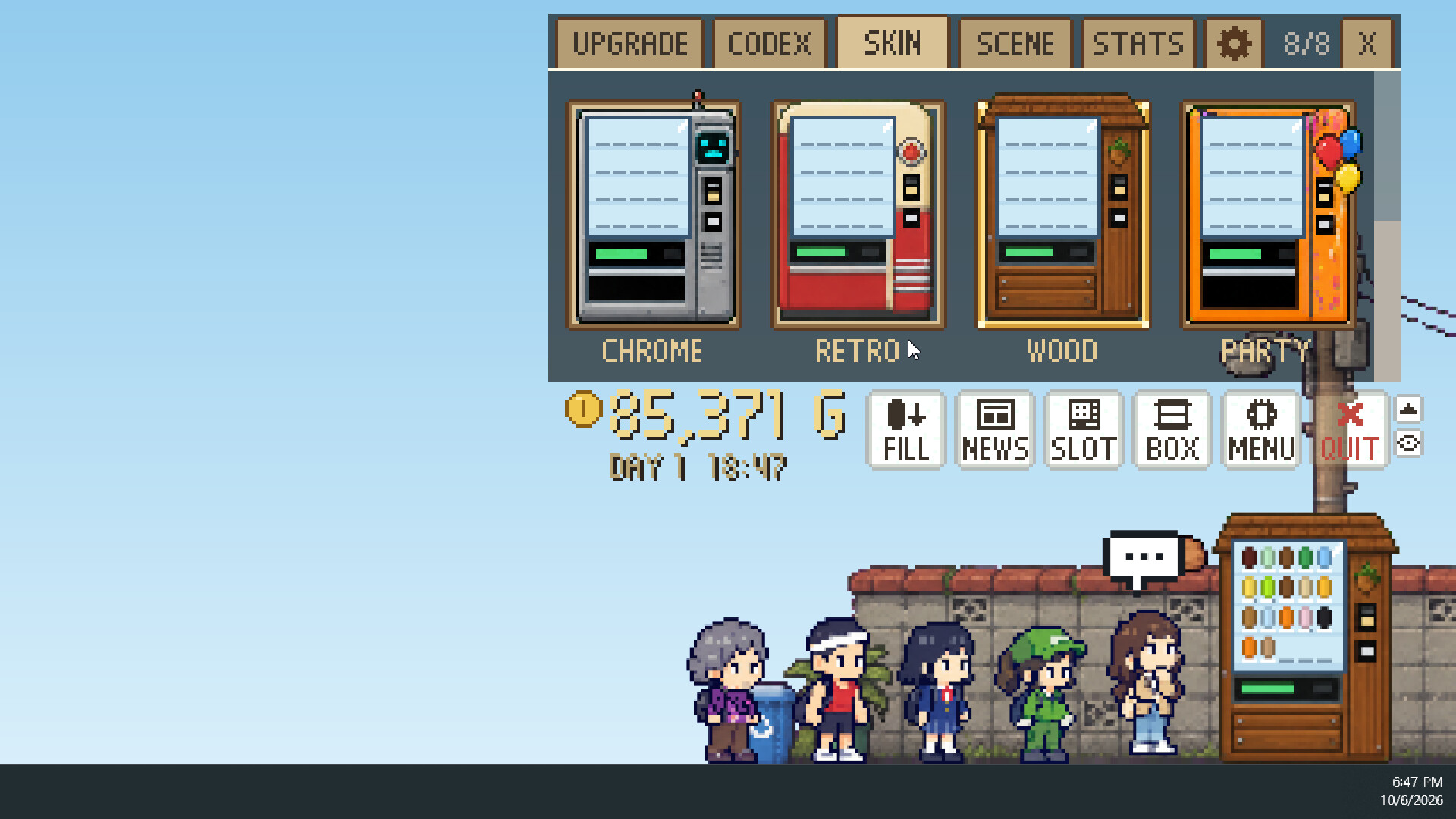 TaskBar VendingMachine screenshot 2