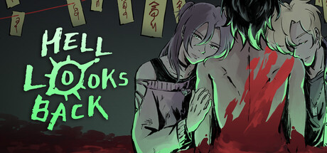 Cover art from Hell Looks Back