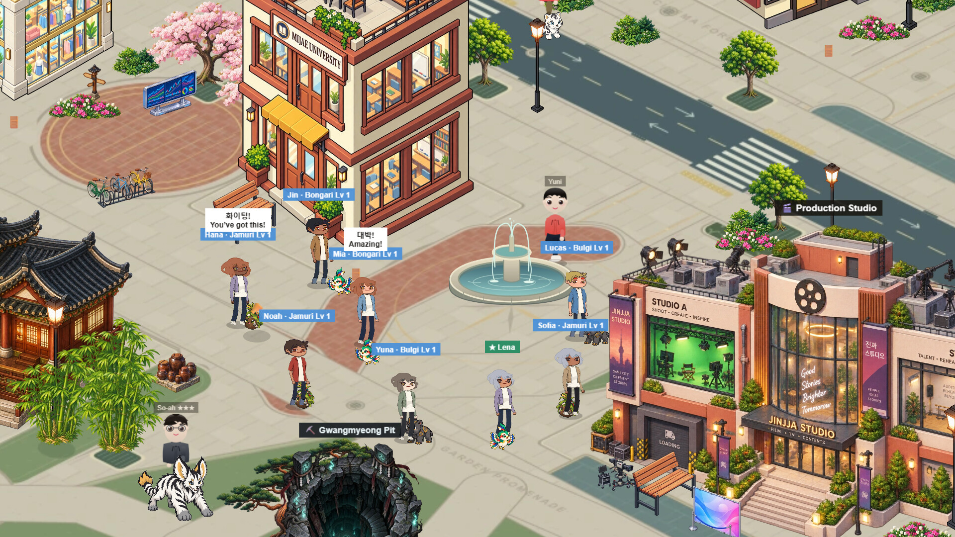 Jinjja World: The Korean Learning MMO trailer