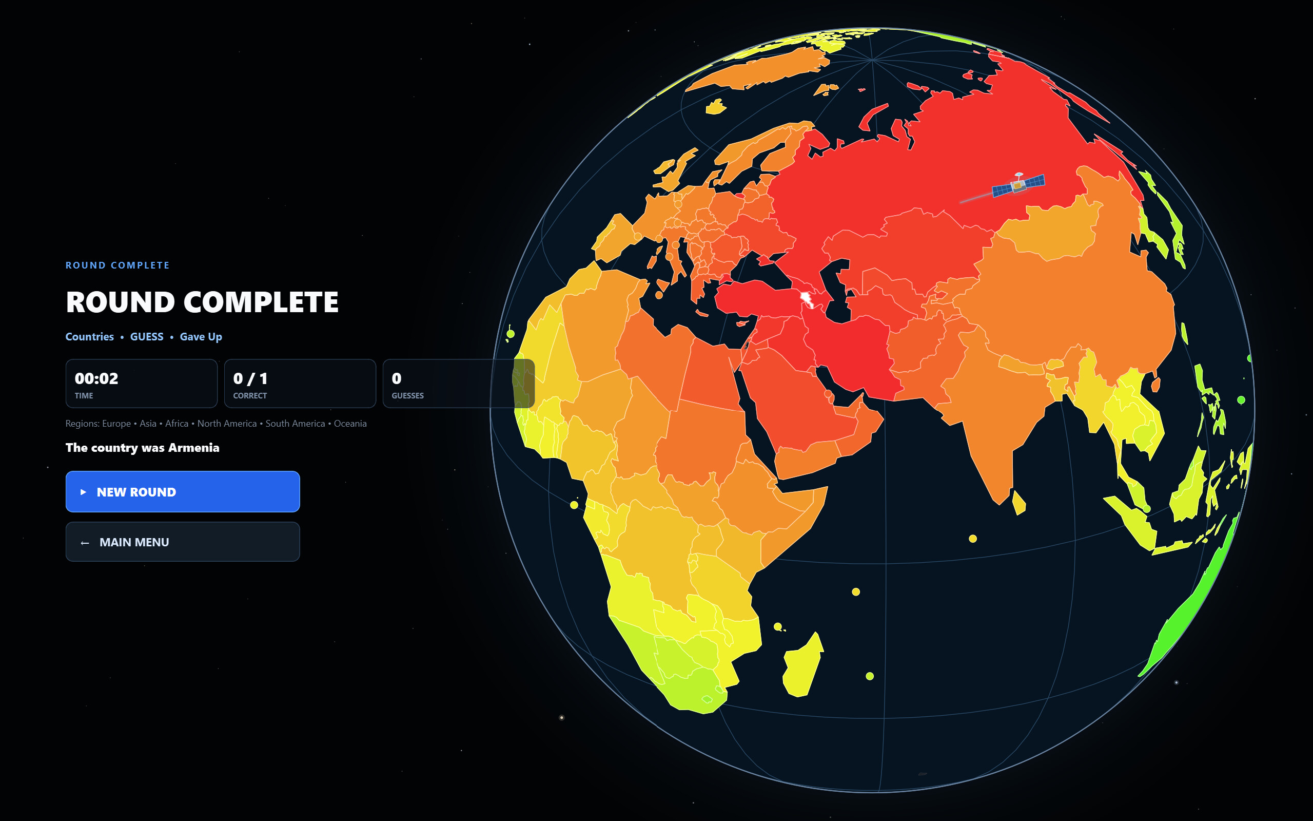 Globus: Geography Quiz screenshot 4
