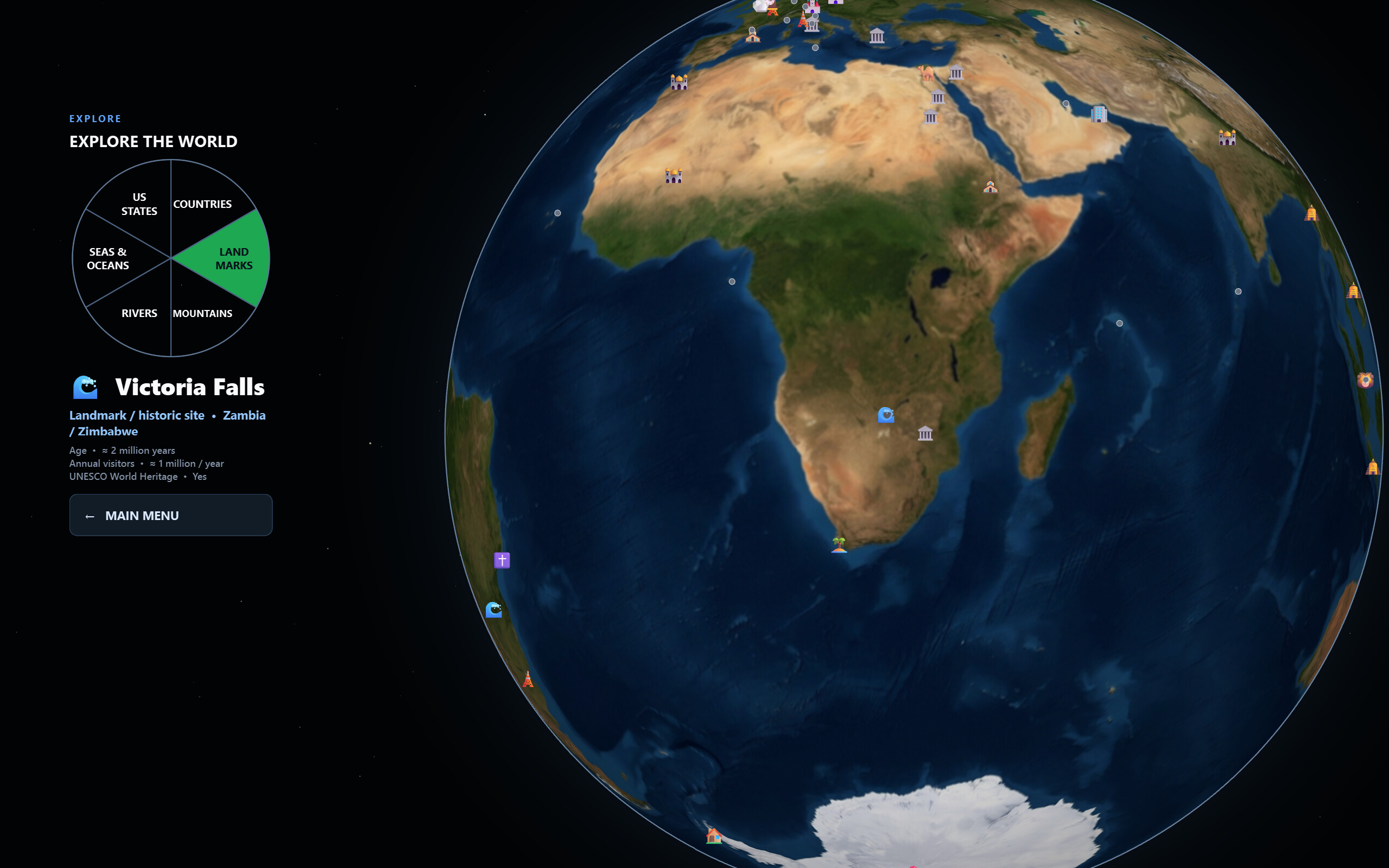 Globus: Geography Quiz screenshot 2