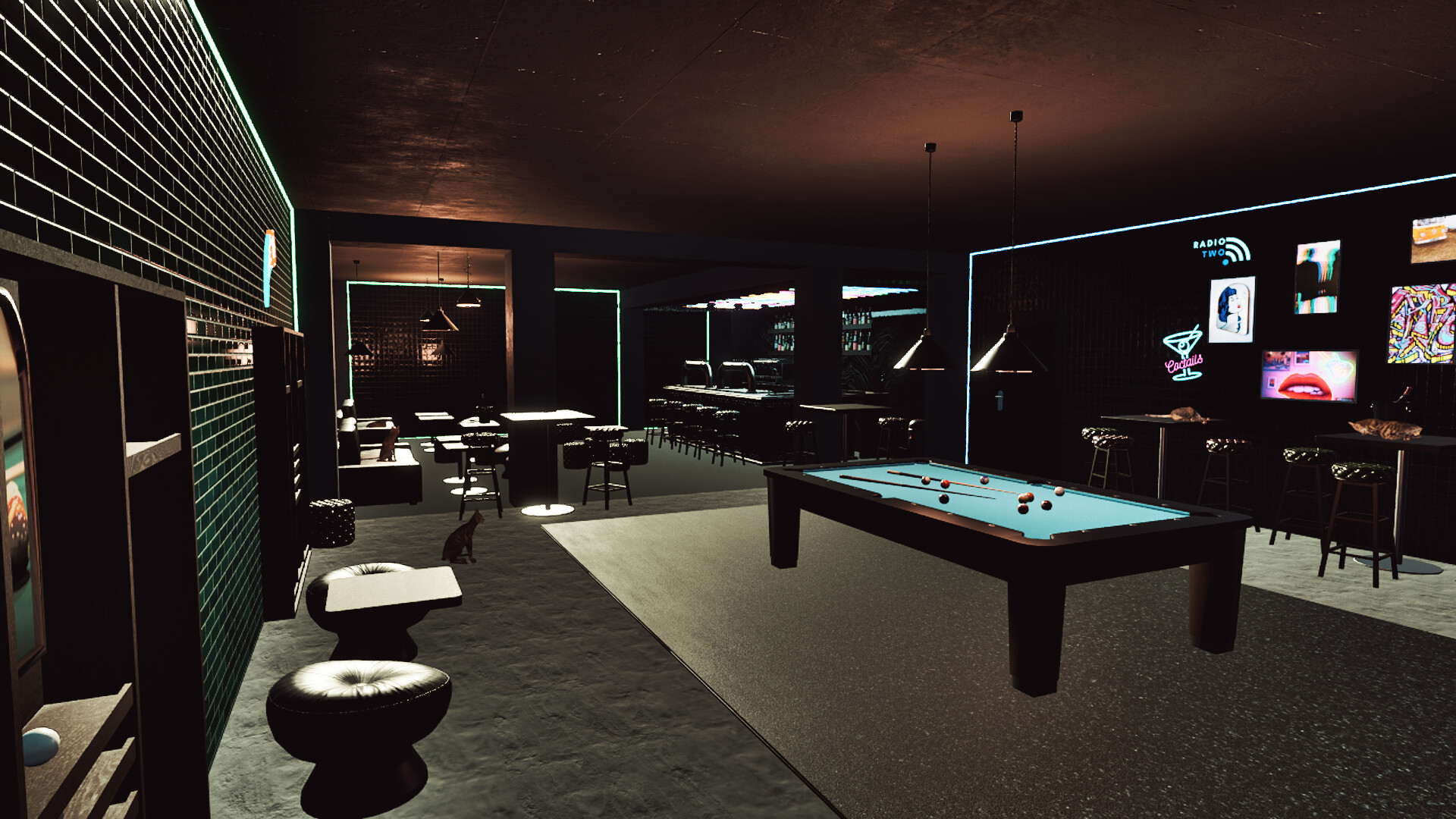 Billiard Cat screenshot 3
