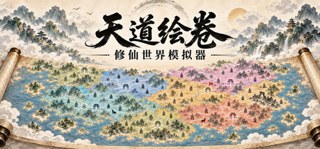 Cover art from 天道绘卷——修仙地图模拟器