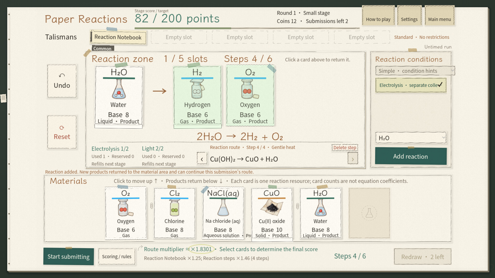 Paper Reactions screenshot 4