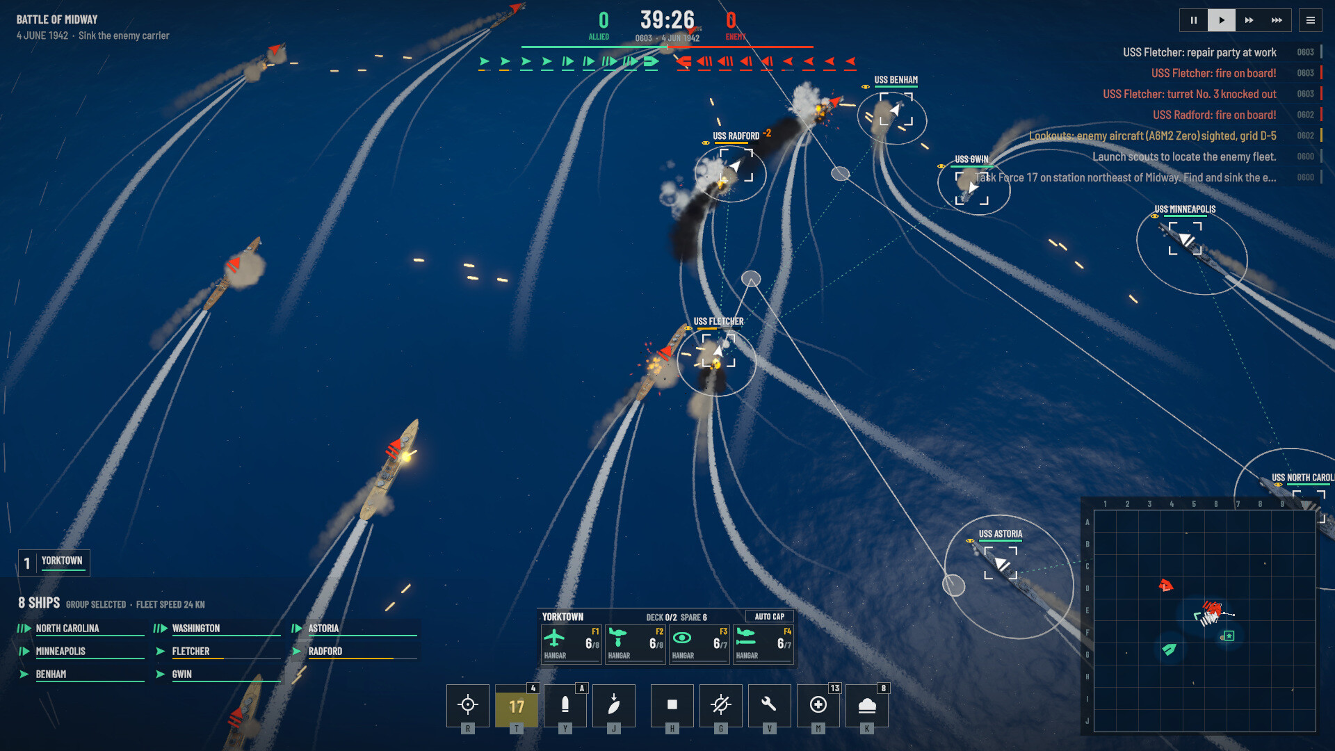 Flight Deck: Pacific 1942 screenshot 3