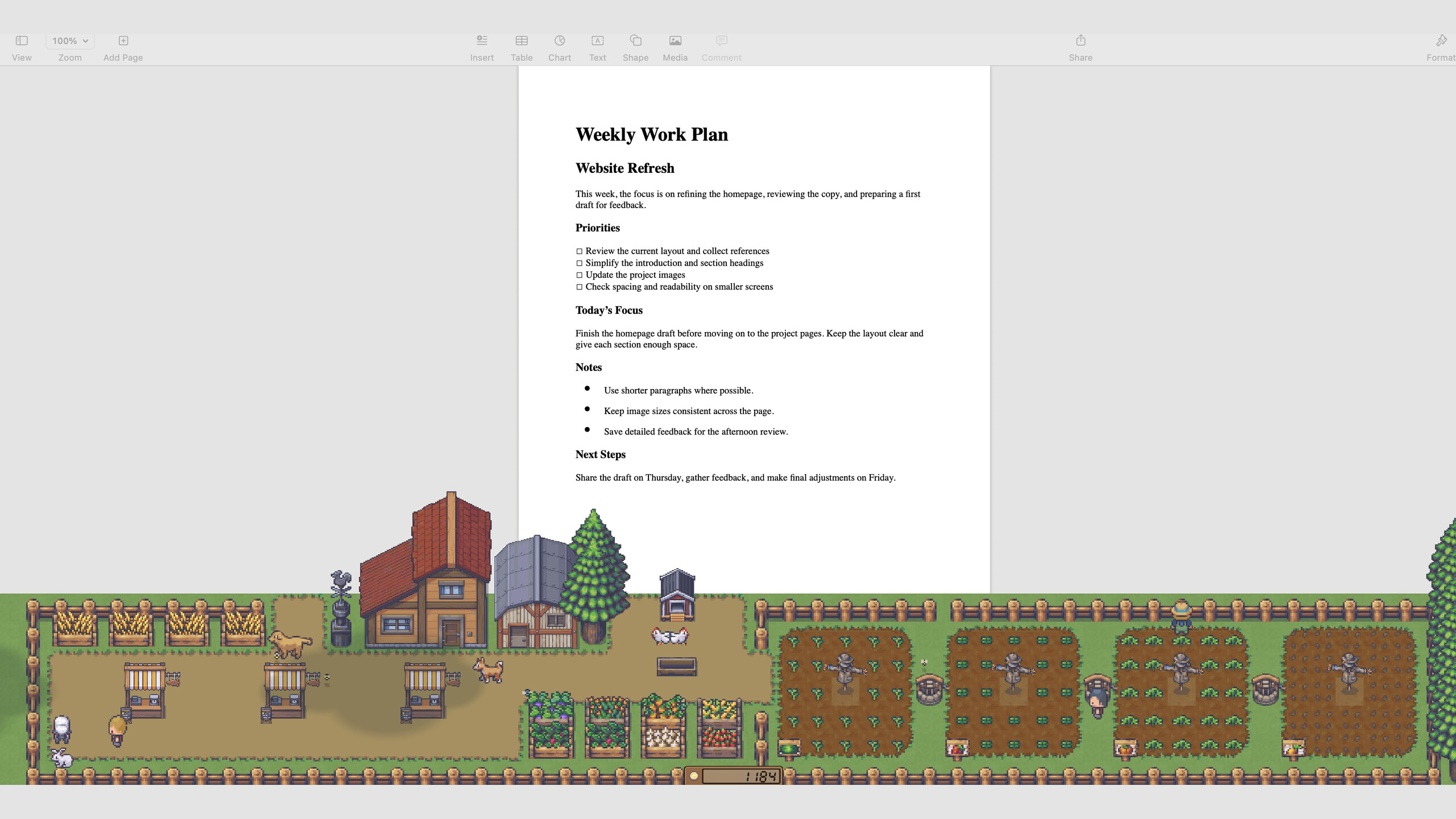 Little Desk Farm screenshot 1