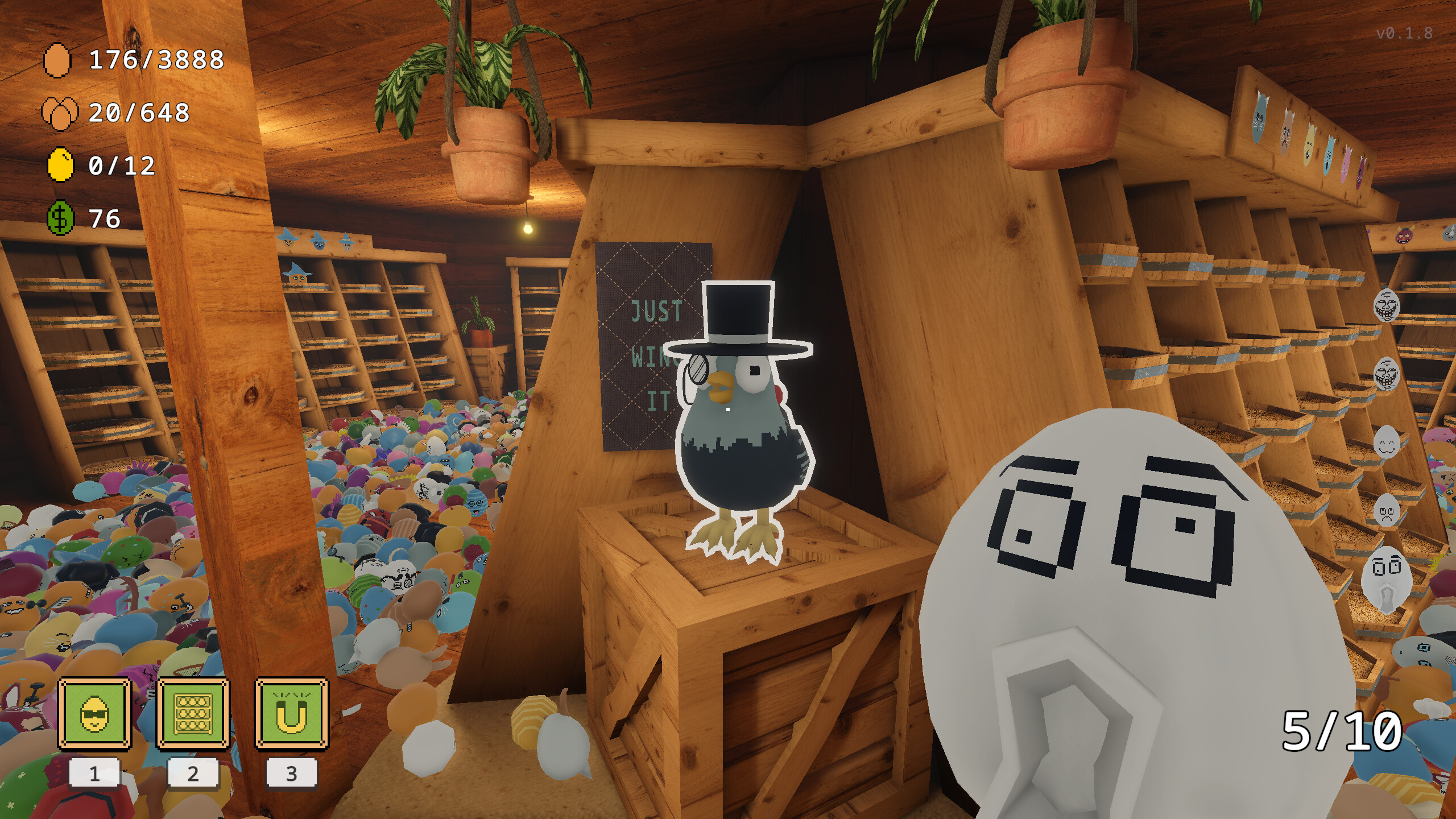 Tidy Up Me Eggs! screenshot 2