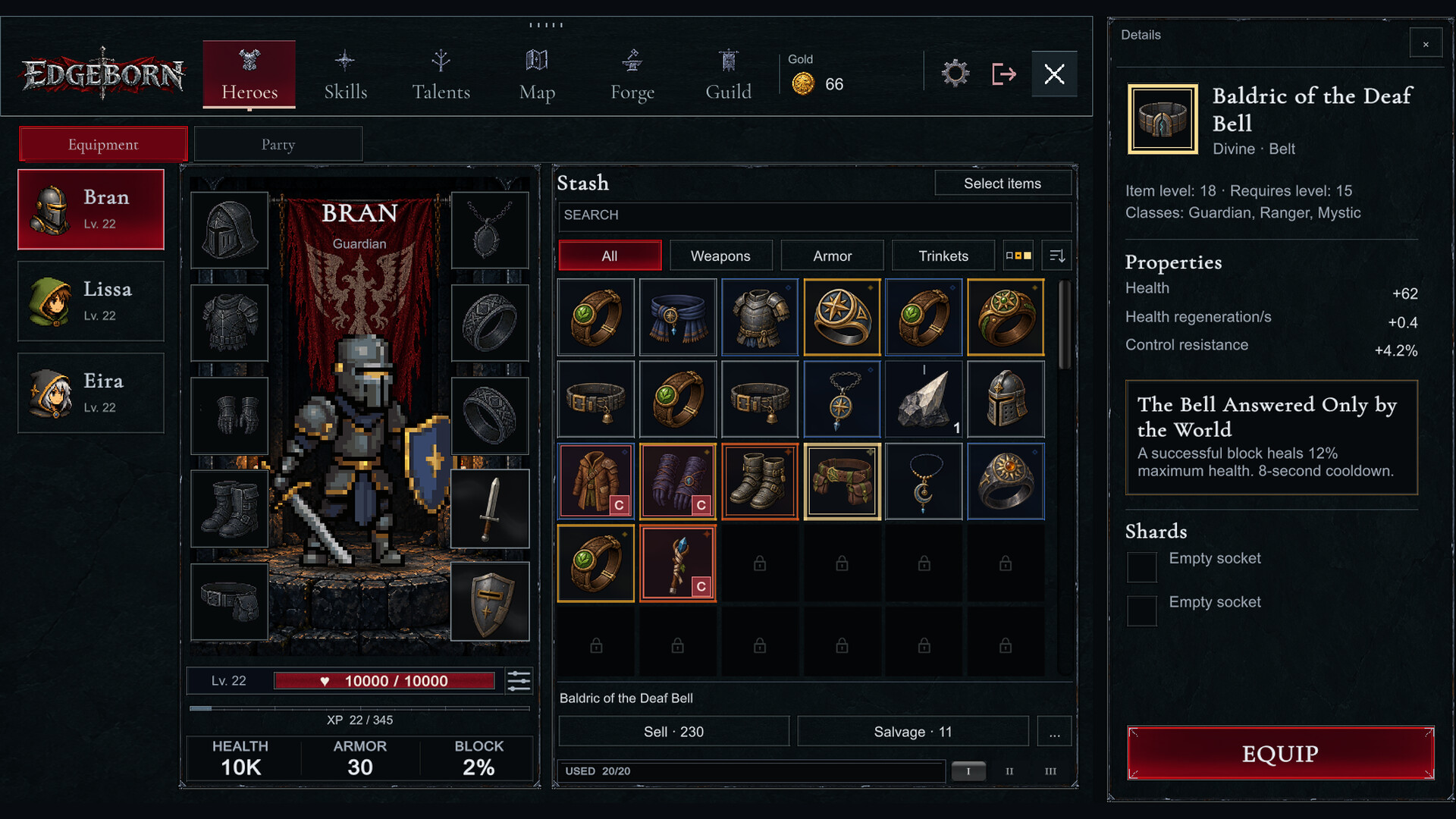 EDGEBORN: Desktop RPG screenshot 5
