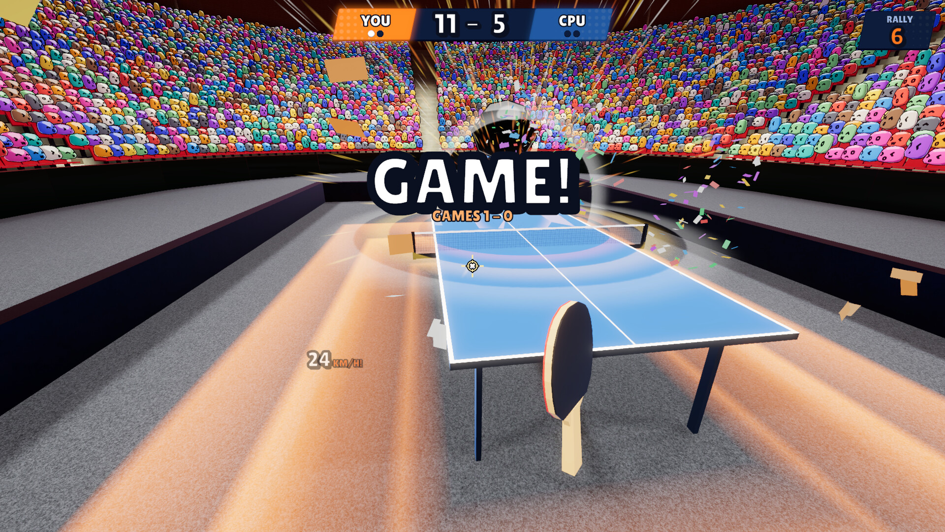 FLICK PONG screenshot 1