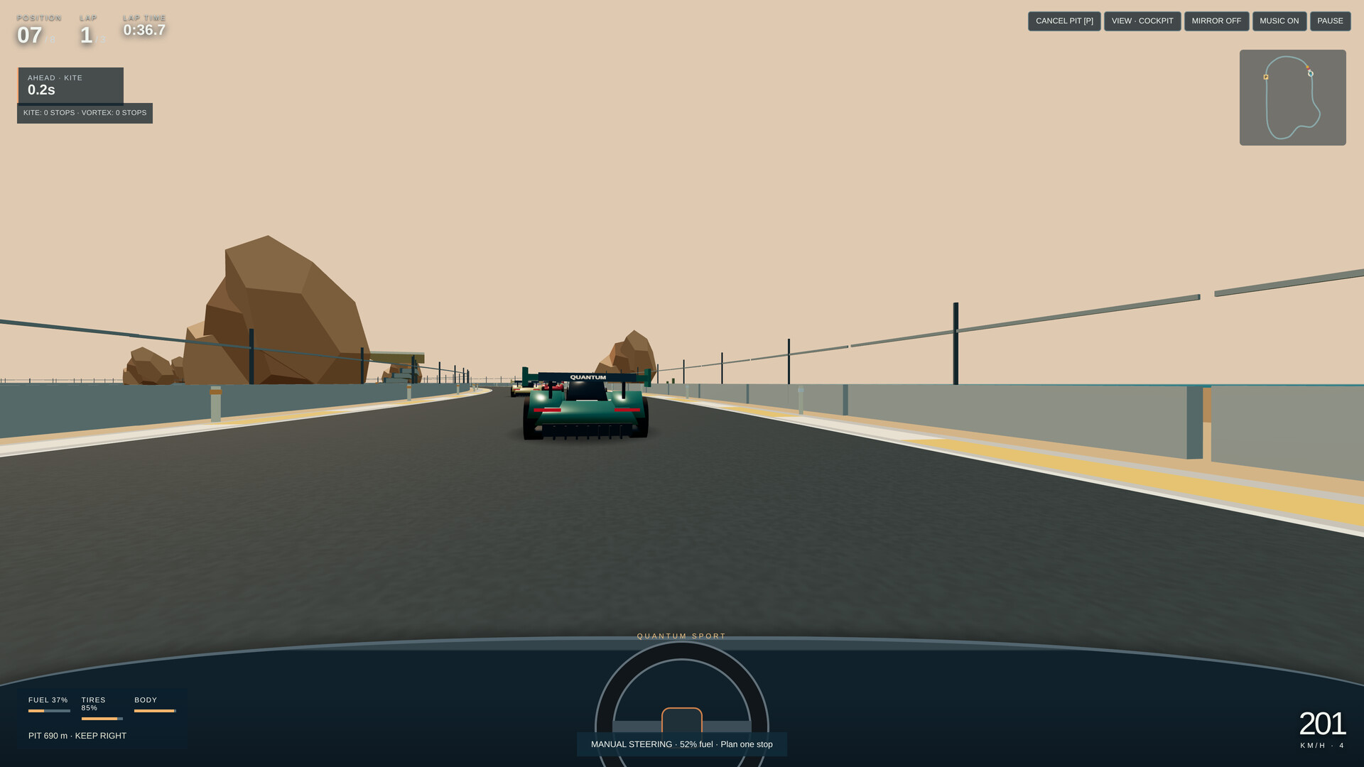 Quantum Throttle screenshot 2
