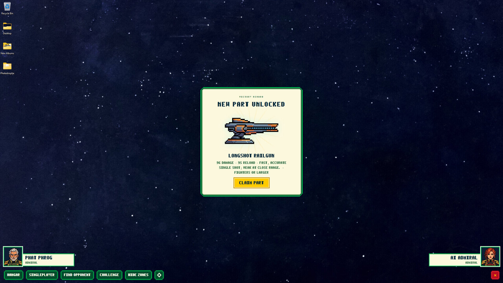 Desktop Space Battles screenshot 2