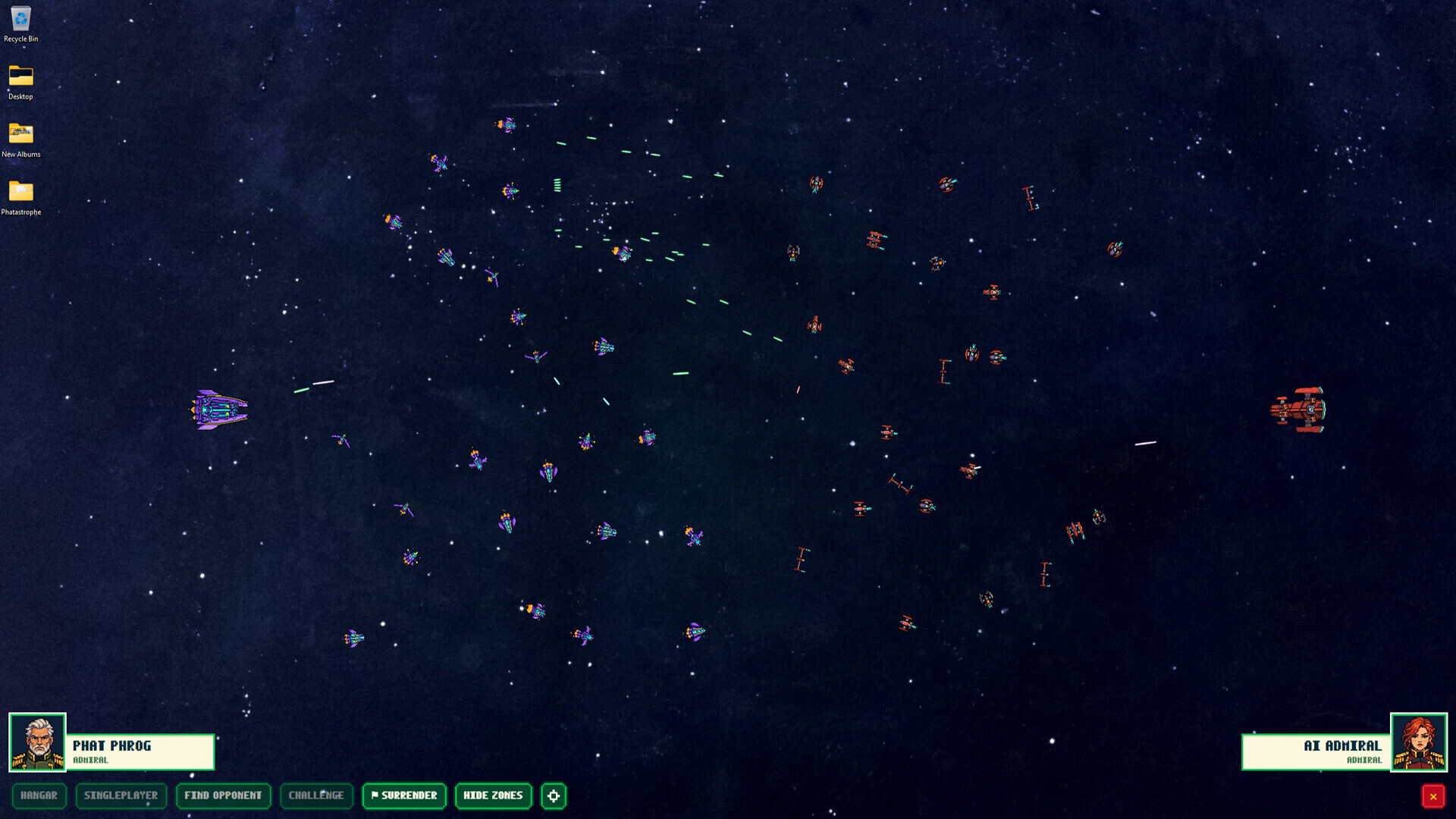 Desktop Space Battles trailer