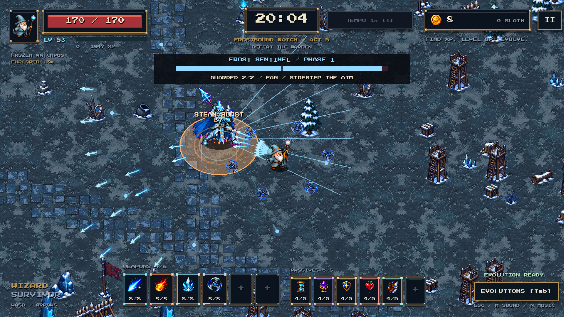 Wizard Survivor: The Long Hunt screenshot 3