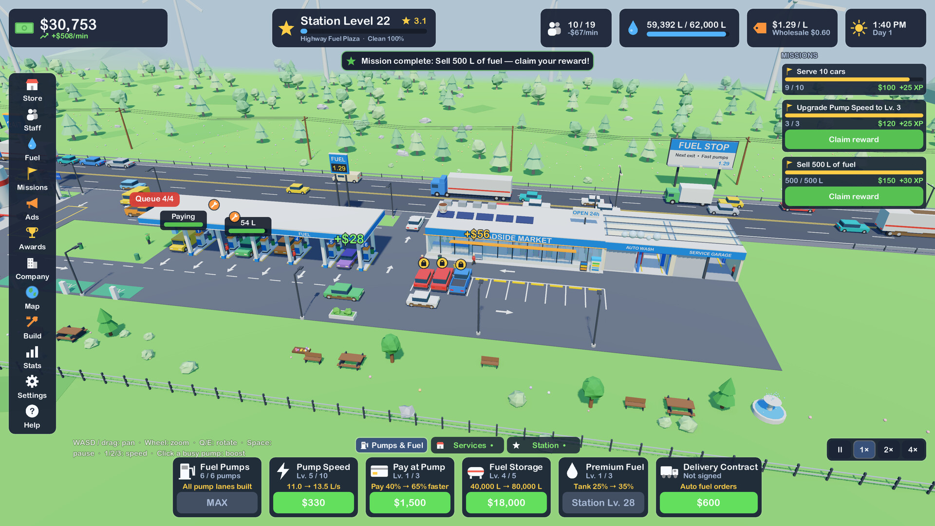 Idle Gas Station Tycoon screenshot 4