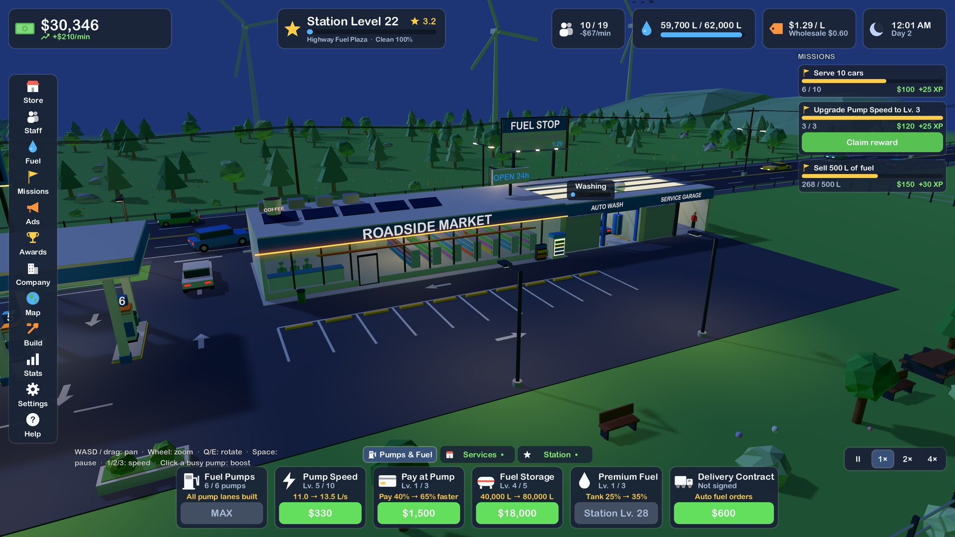 Idle Gas Station Tycoon screenshot 2