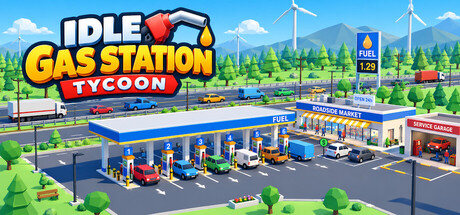 Cover art from Idle Gas Station Tycoon