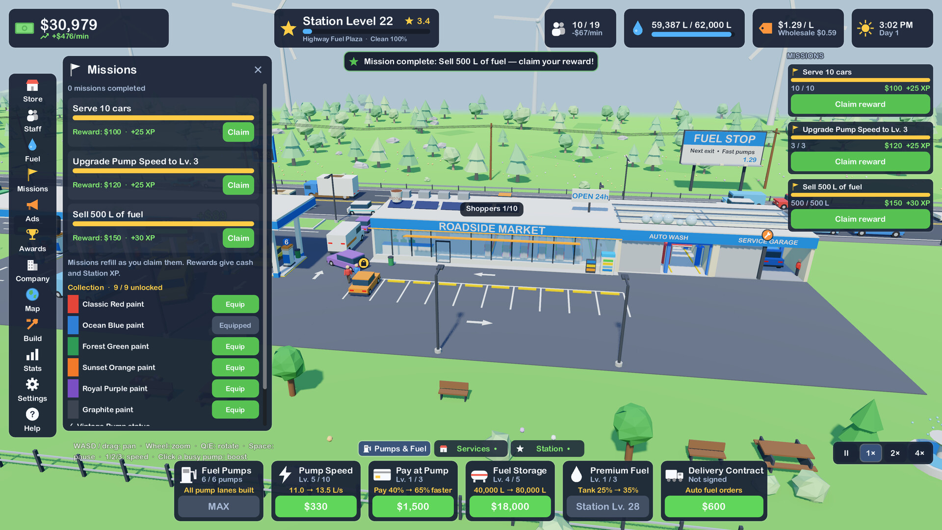 Idle Gas Station Tycoon screenshot 3
