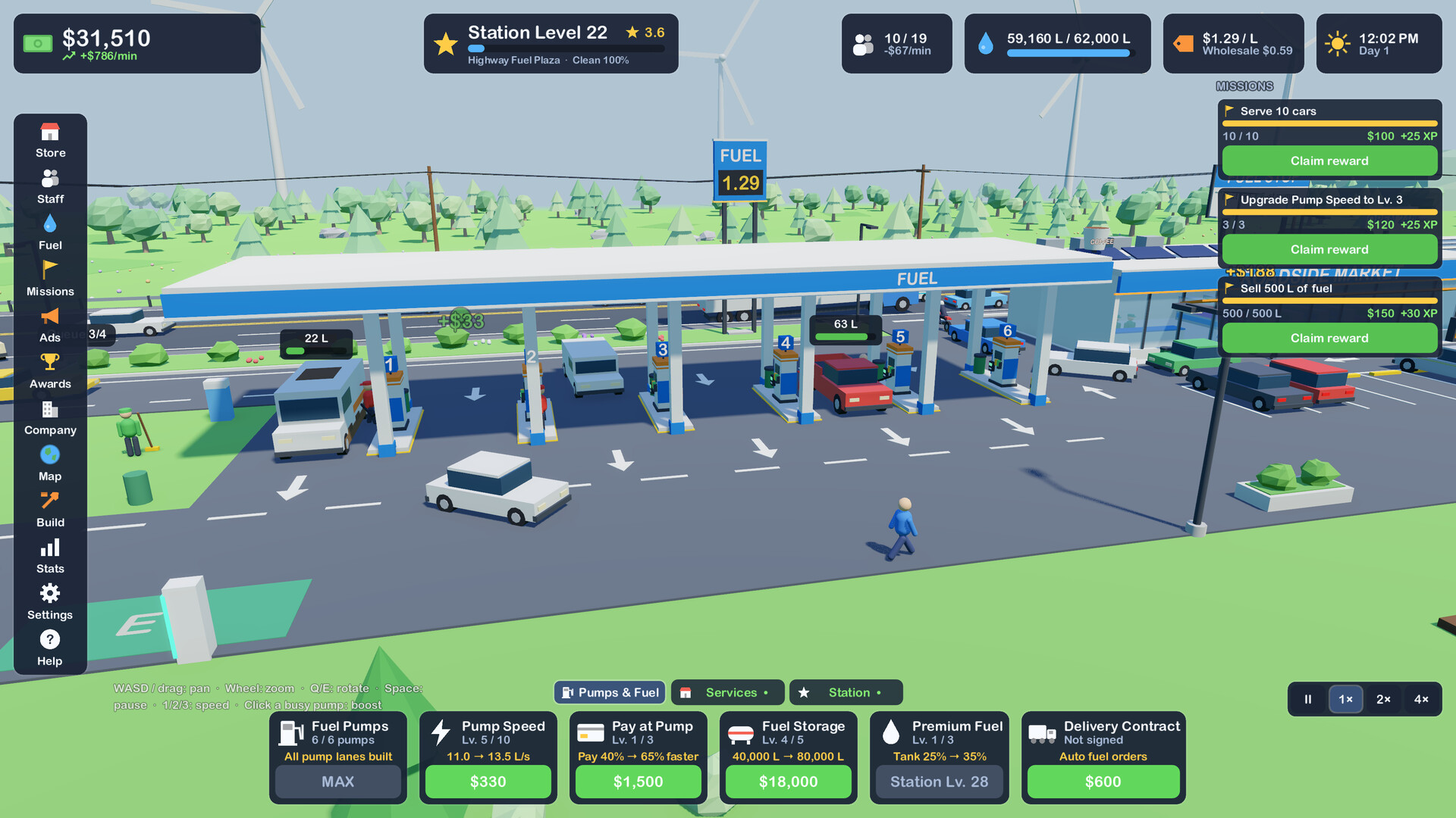 Idle Gas Station Tycoon trailer
