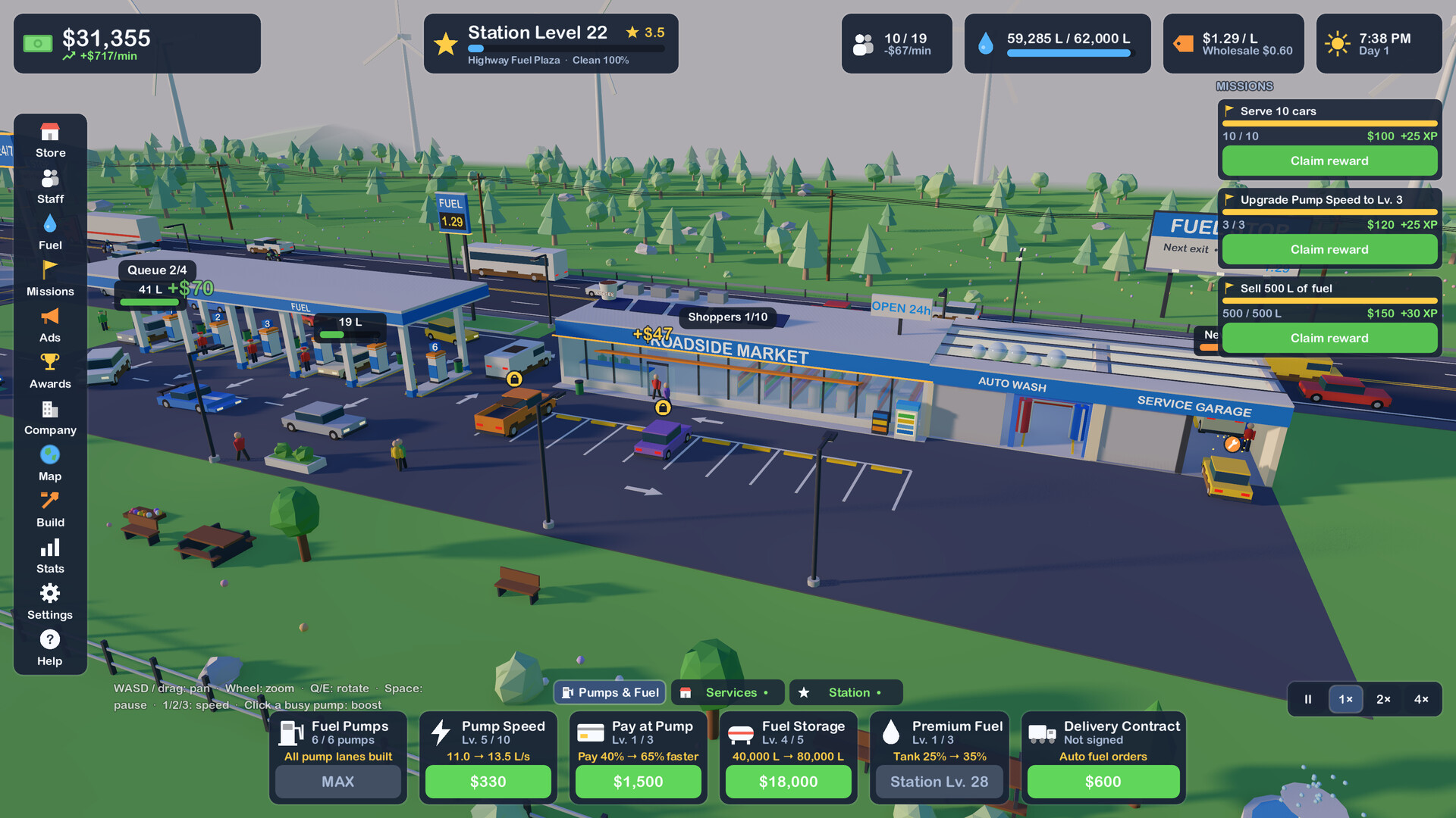 Idle Gas Station Tycoon screenshot 5