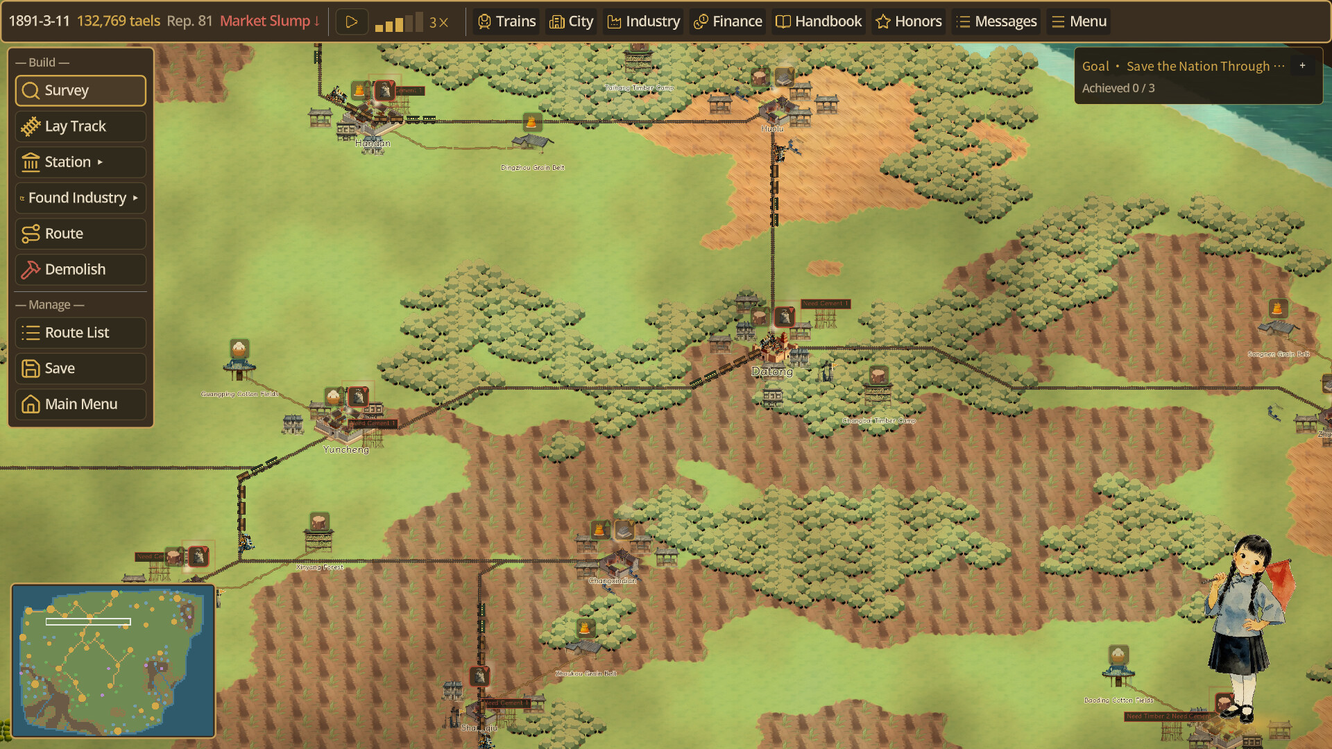 Rails of Revival: China 1889 screenshot 2