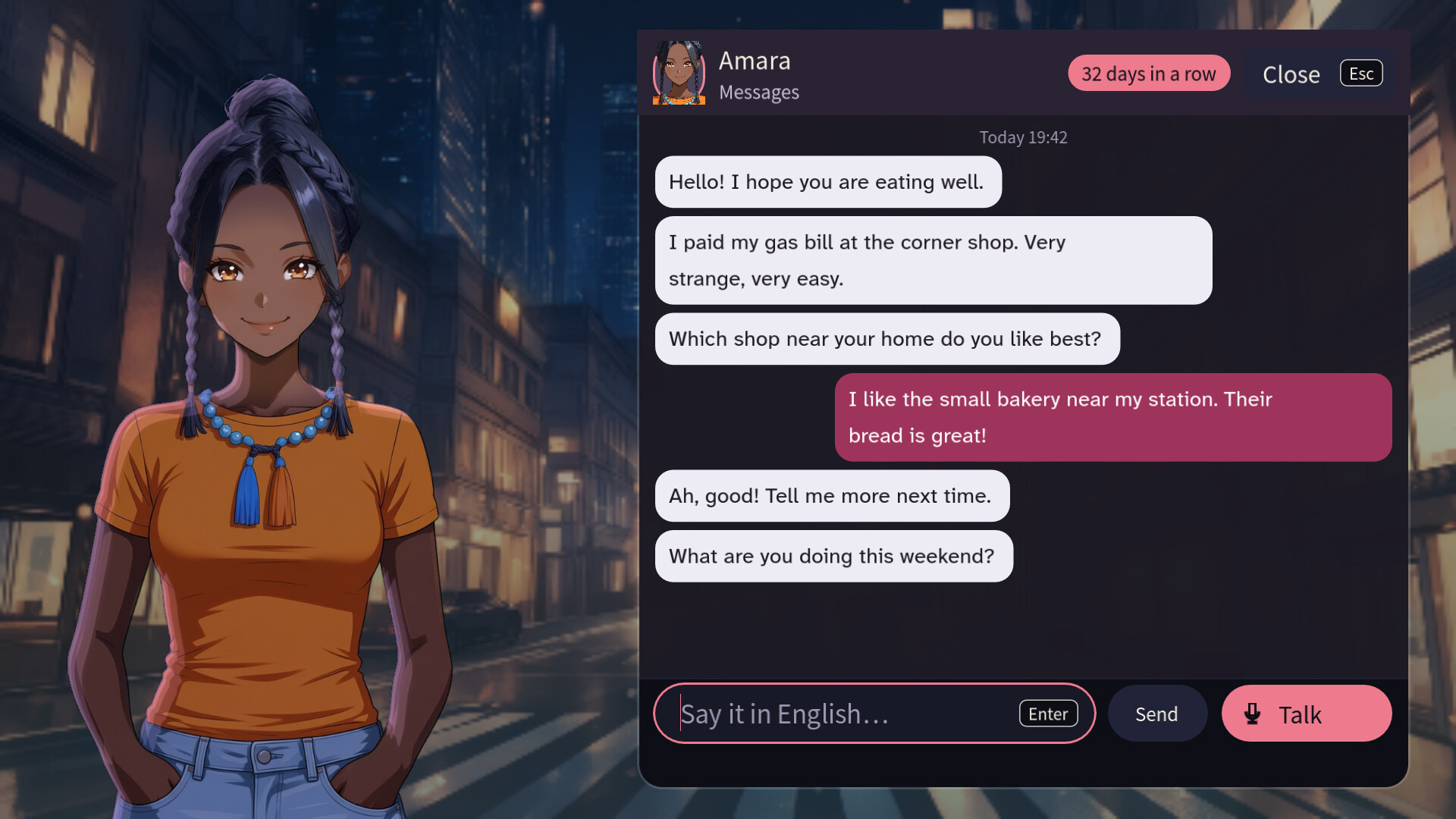 She Doesn't Speak My Language screenshot 5