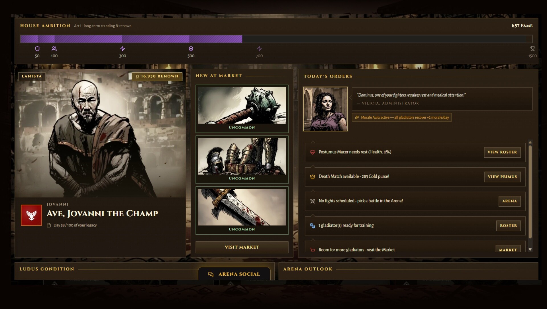 Ludus Magna screenshot 2