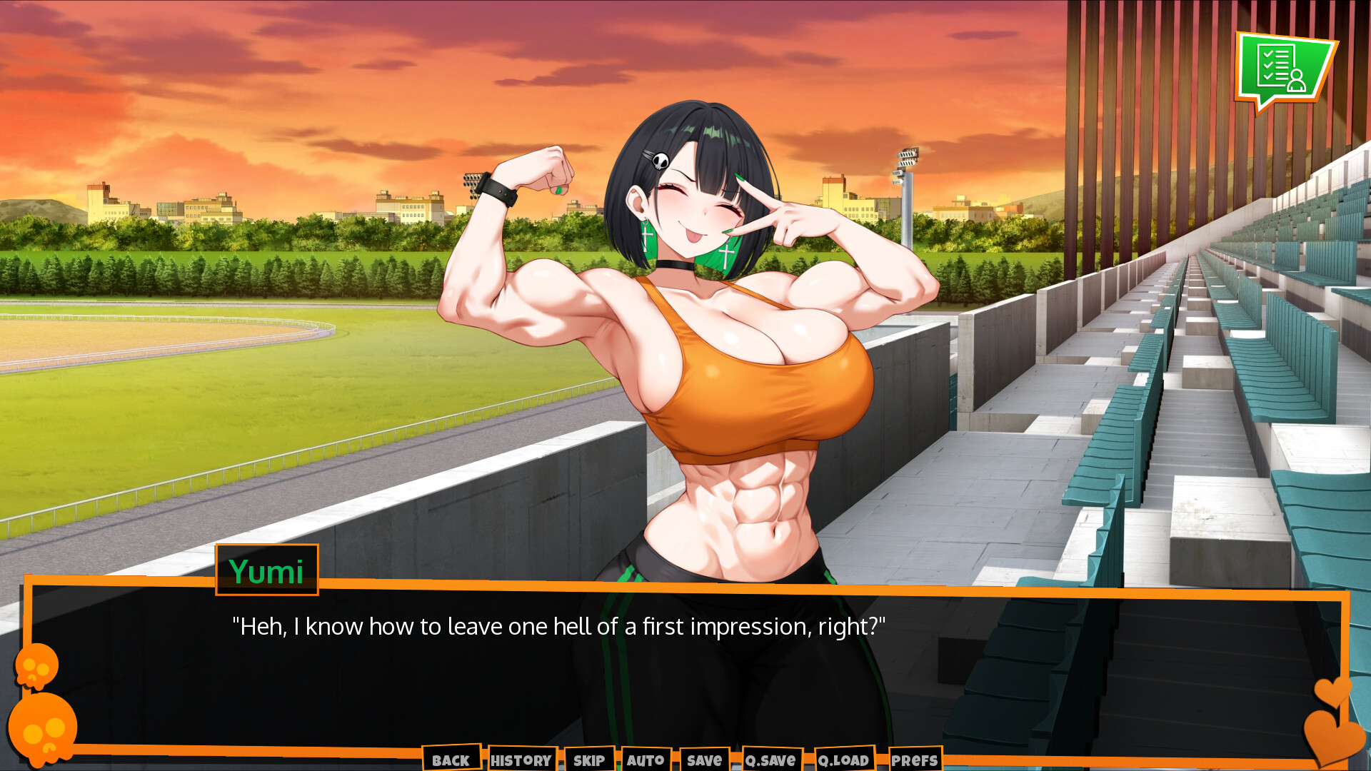 Don't Flex On Me Yumi-Chan!!! screenshot 2