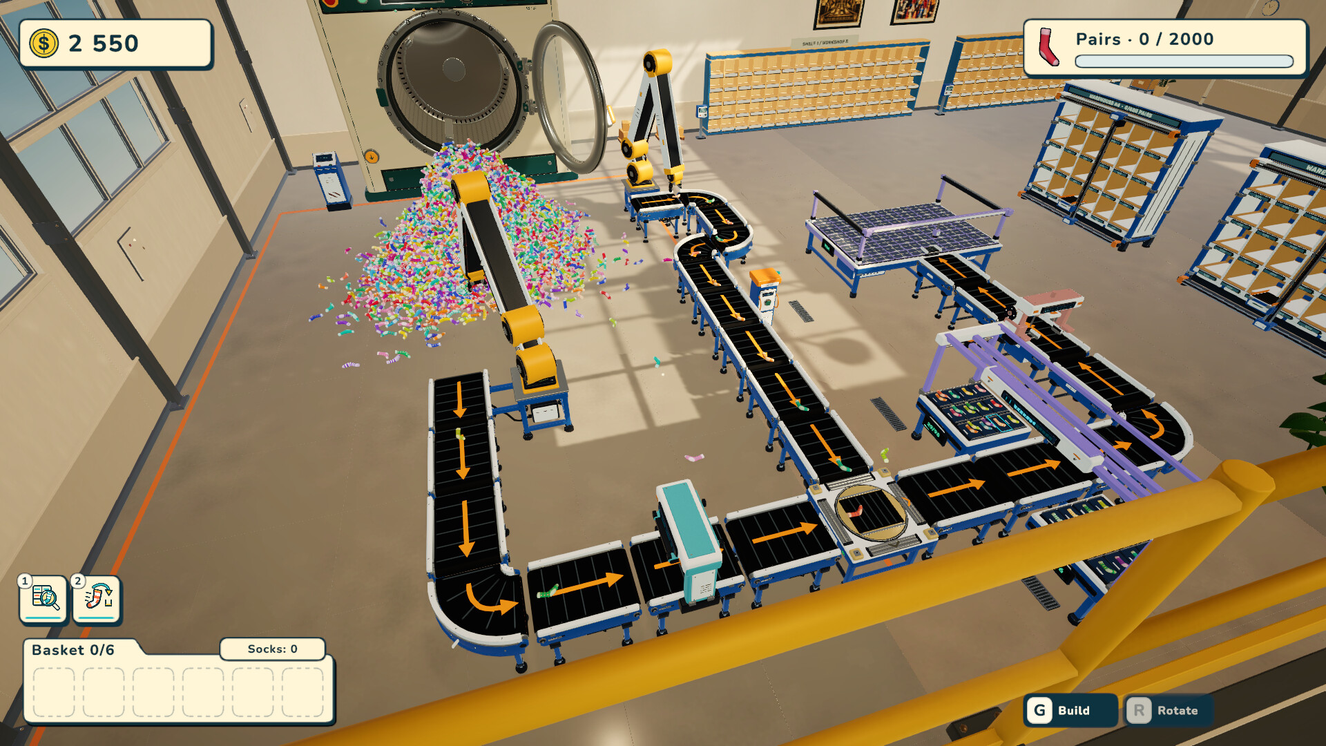 Too. Many. Socks. screenshot 2