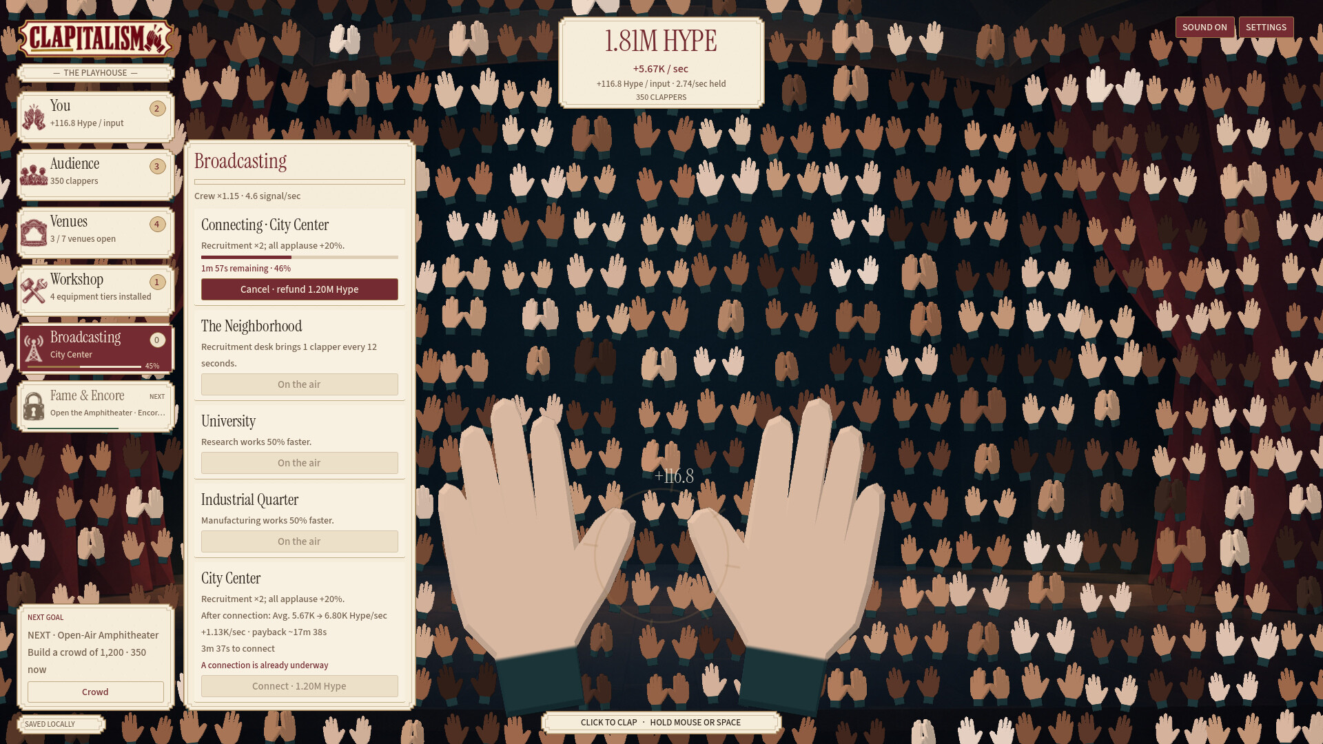 Clapitalism screenshot 4