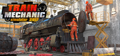 غلاف لعبة Train Mechanic Simulator 2017