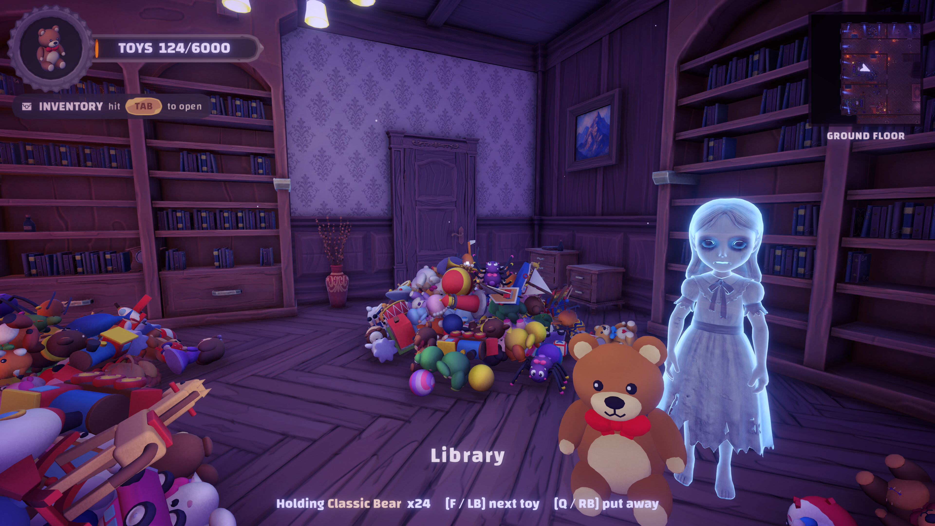 Tidy Up Her Toys trailer