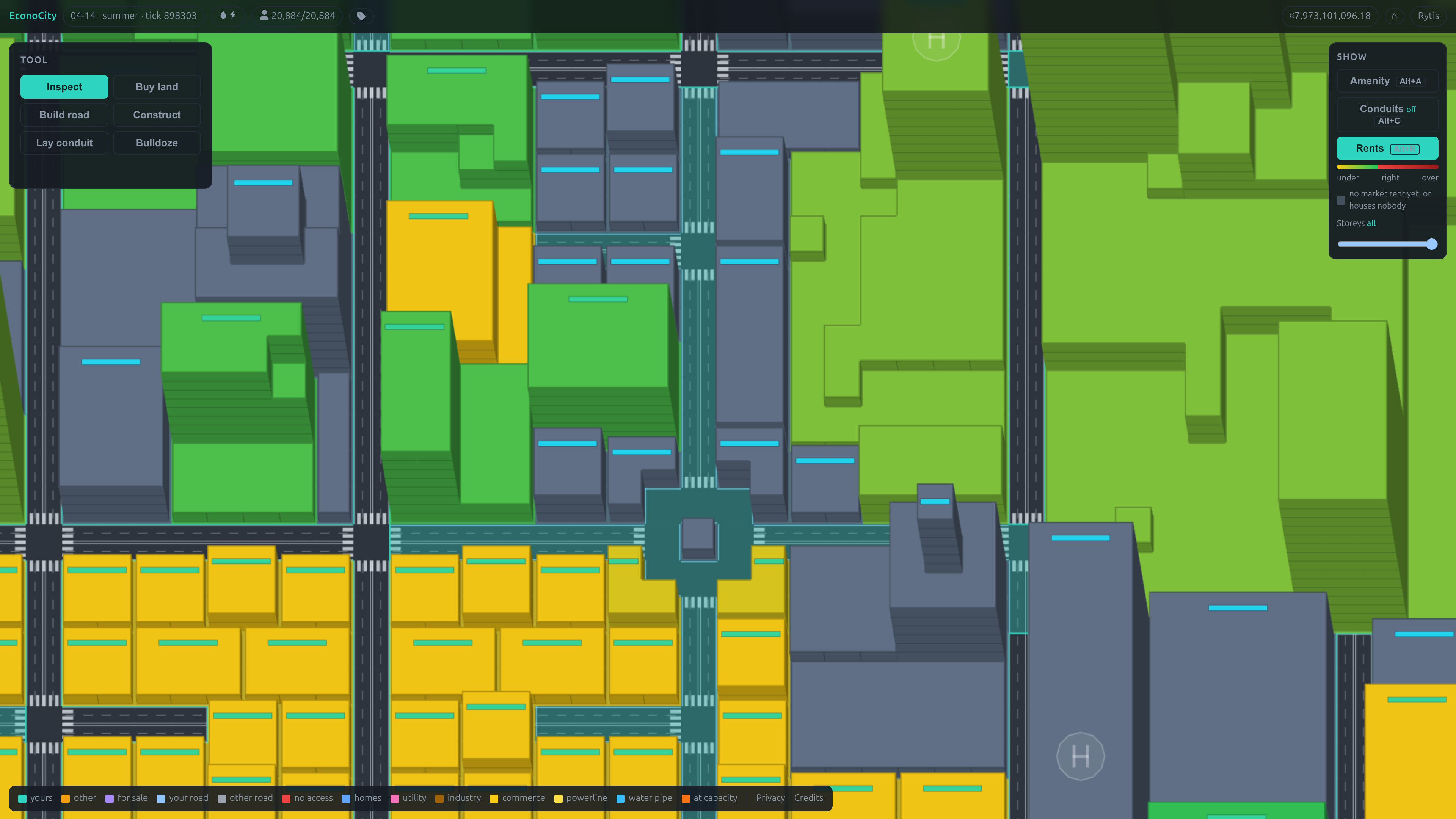 EconoCity screenshot 2