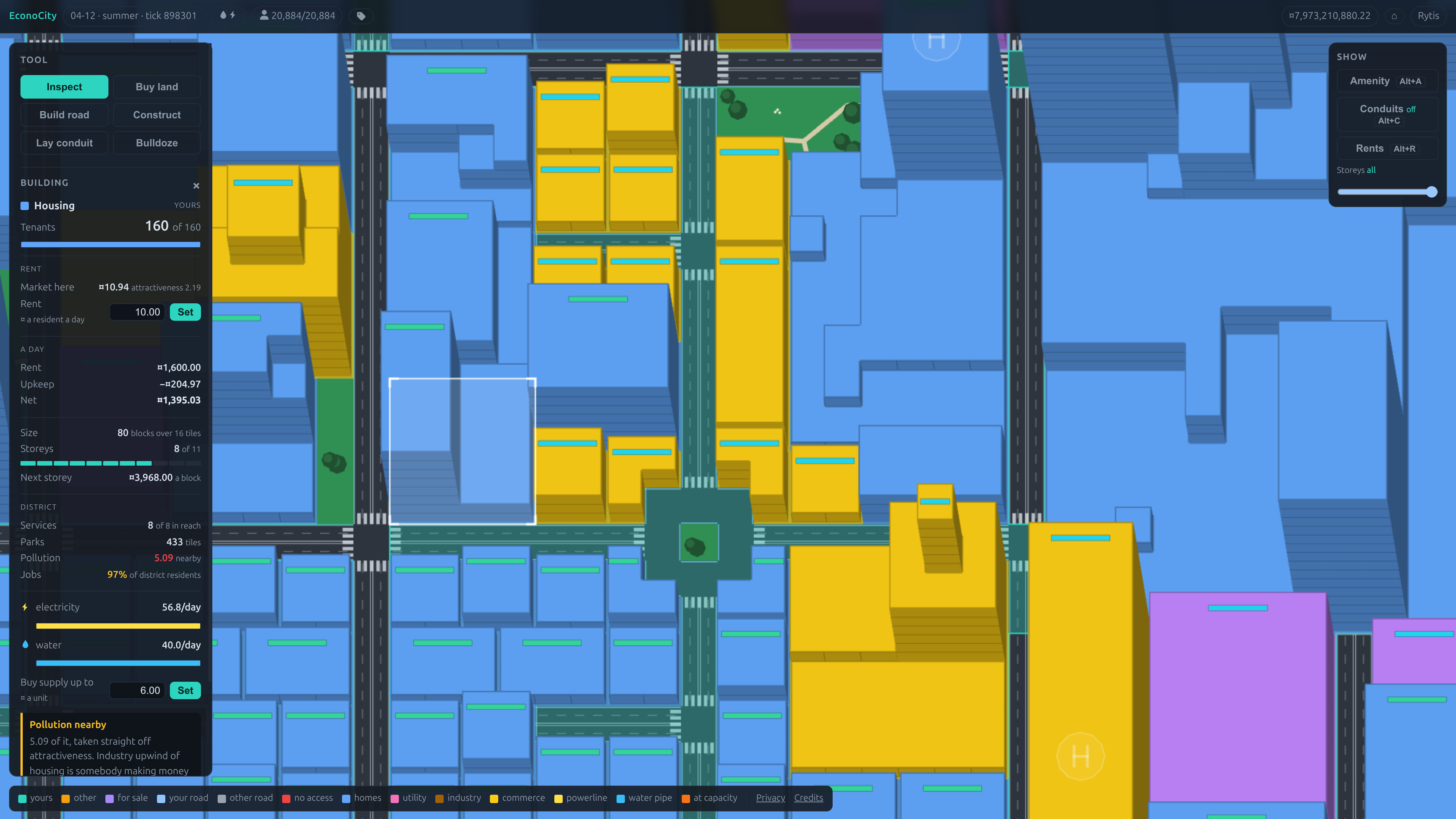 EconoCity screenshot 3