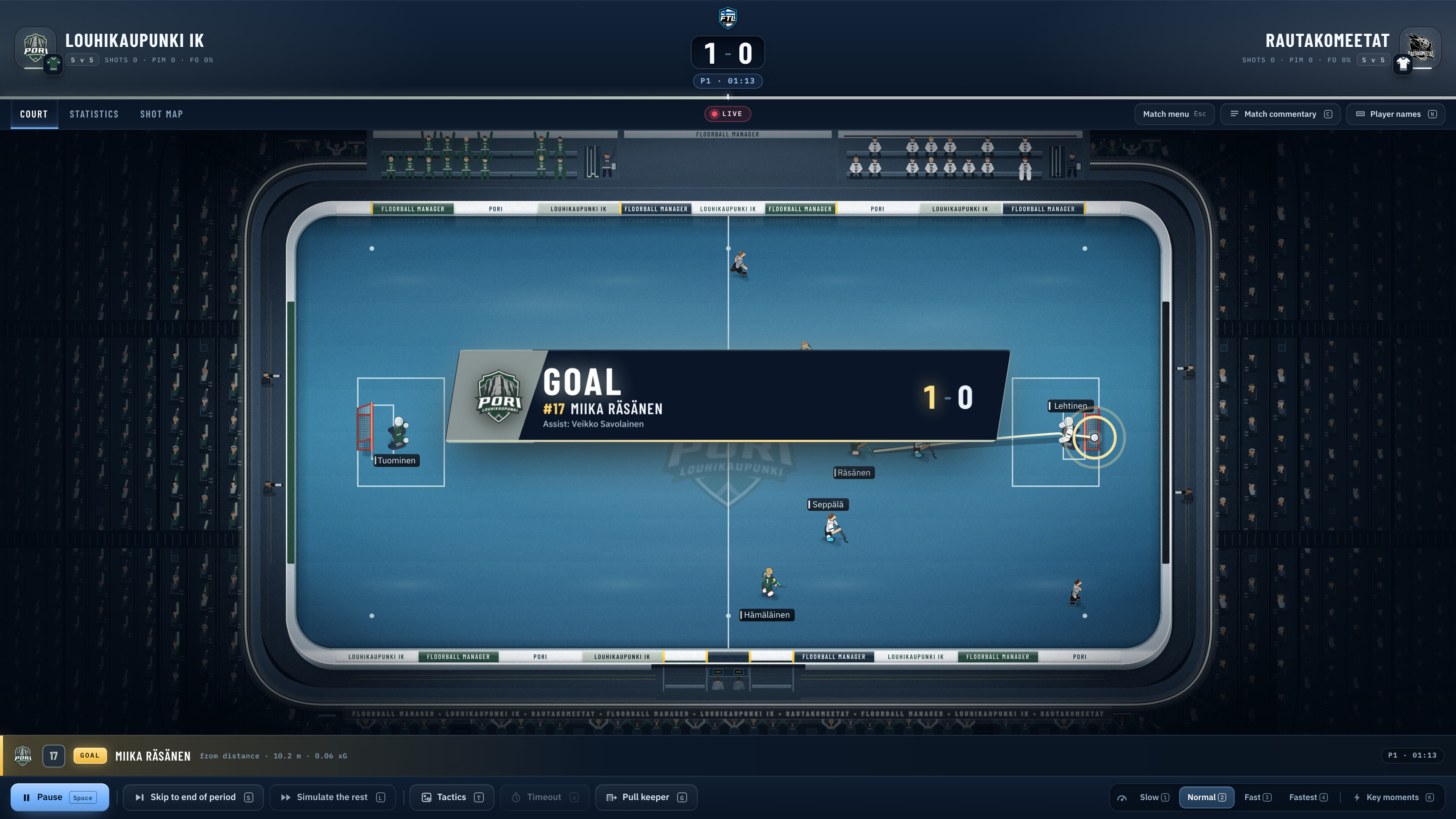 Floorball Manager screenshot 3
