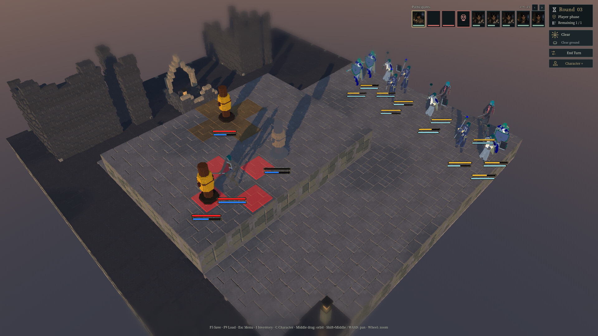 Tactics to the devil dungeon screenshot 2